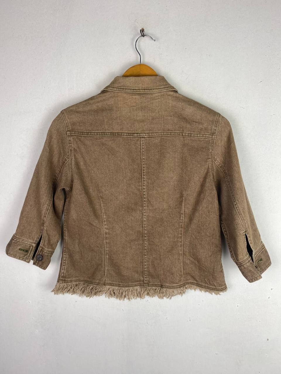 Japanese Brand vintage japanese brand stretch denim jacket nice design Size M / US 6-8 / IT 42-44 - 7 Thumbnail