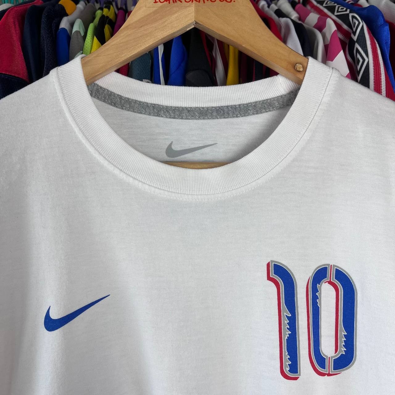 Nike England 2014 World Cup Football Soccer Tshirt #10 Rooney Size US L / EU 52-54 / 3 - 3 Thumbnail