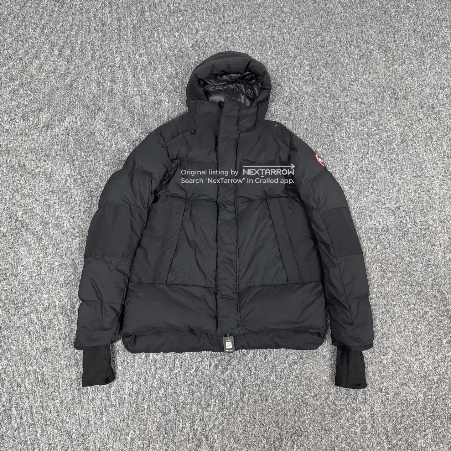 Canada Goose Armstrong Hooded Down Jacket in Black, Men's (Size L)