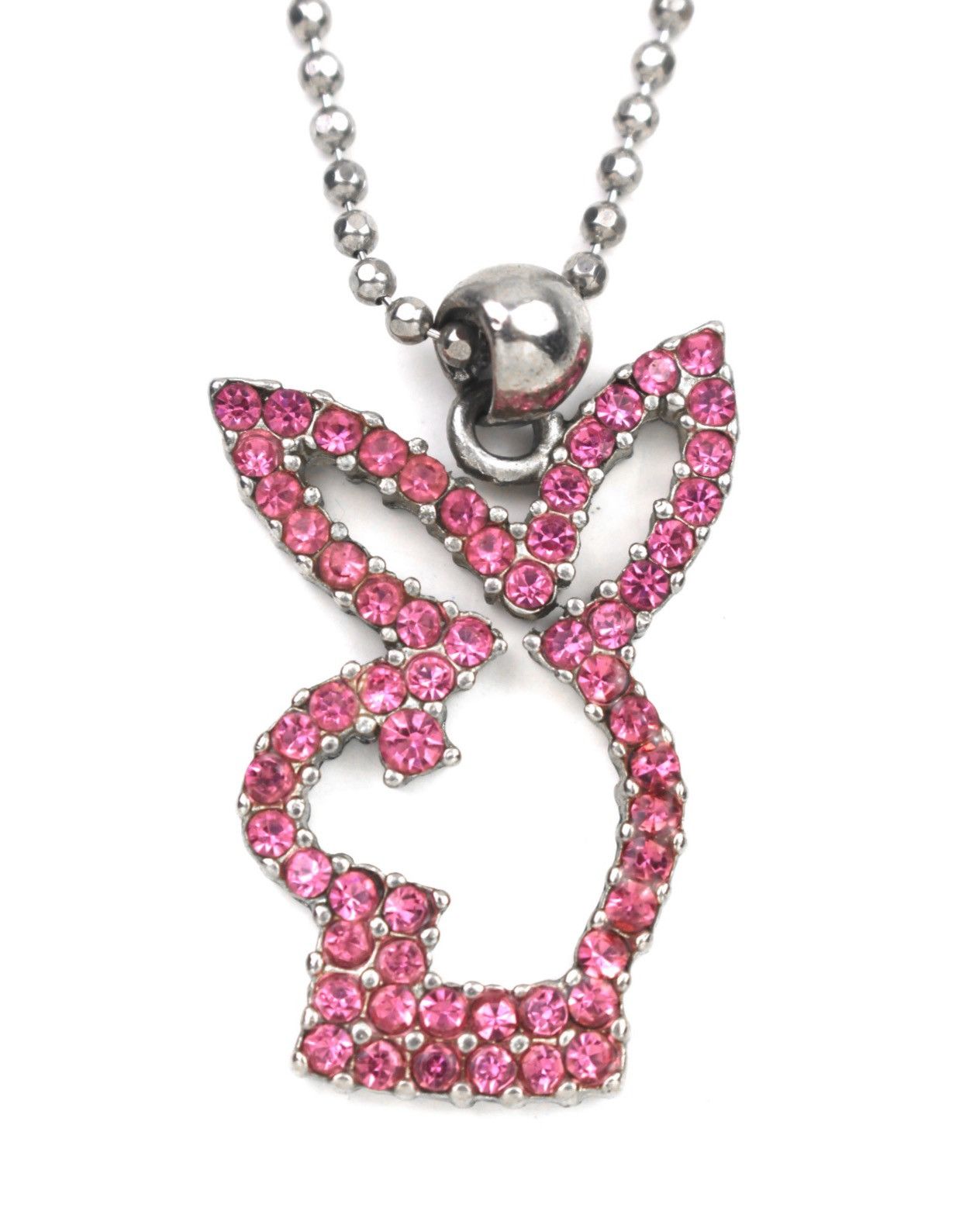 Hysteric Glamour × Playboy 2000S PLAYBOY BUNNY RHINESTONE PENDANT NECKLACE Size ONE SIZE - 1 Thumbnail