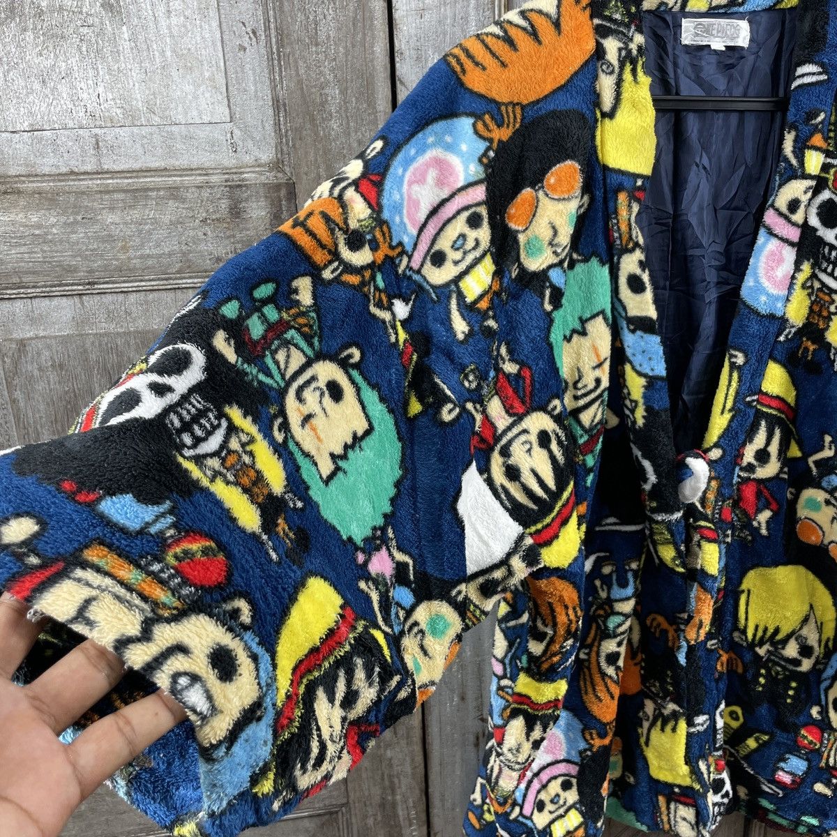 Cartoon Network × Japanese Brand × One Piece Unisex One Piece Anime Yukata Kimono Size US L / EU 52-54 / 3 - 5 Thumbnail