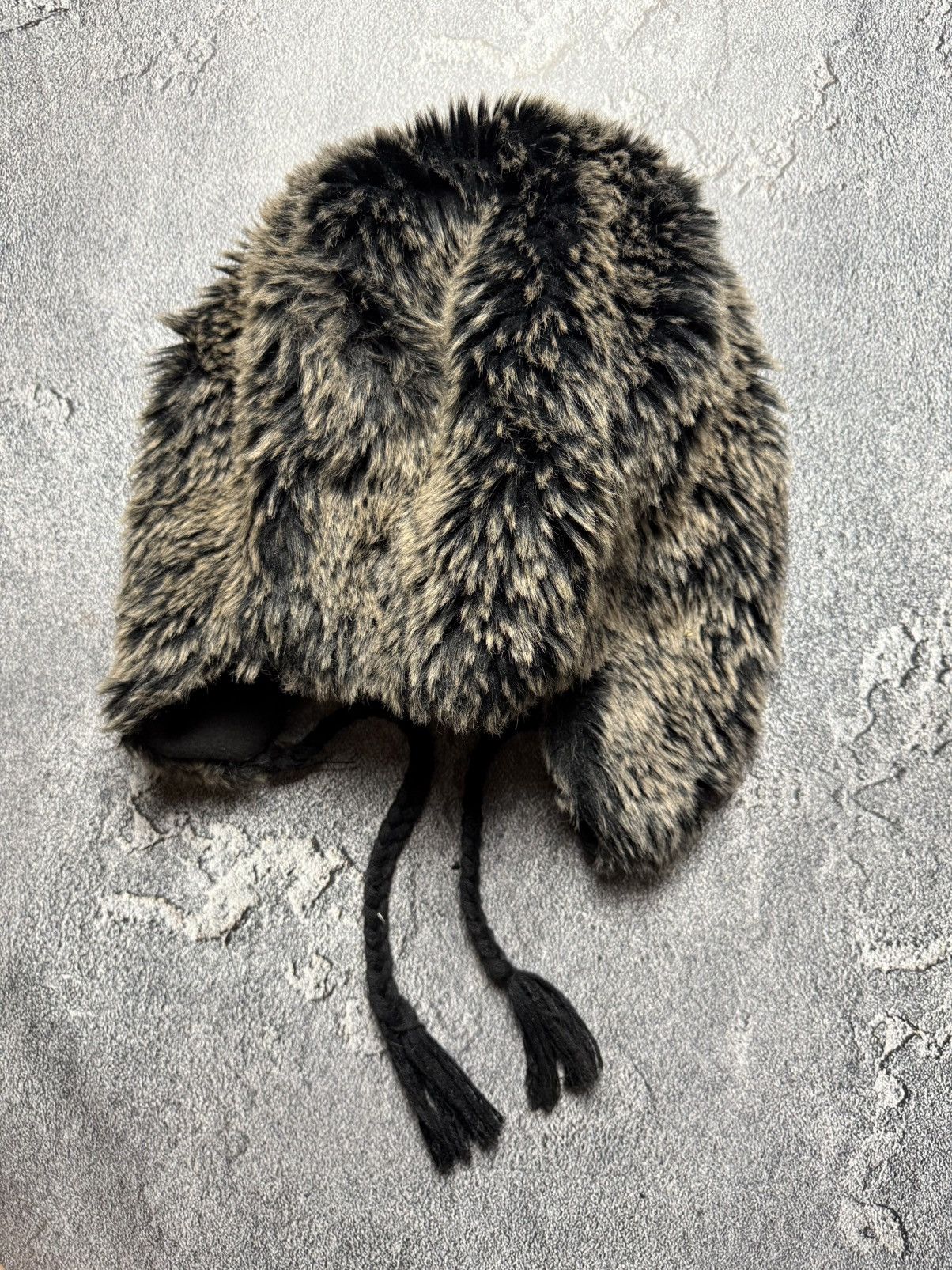 Other Y2K Faux Fur Ushanka Vintage Fuzzy Warm Trapper Hat Size ONE SIZE - 4 Thumbnail