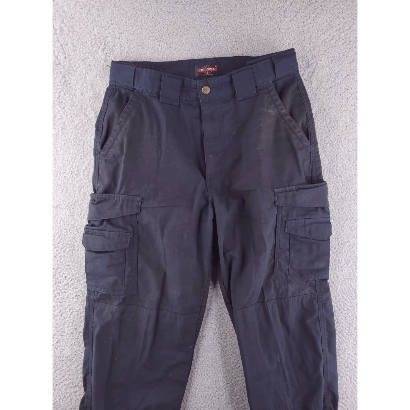 Vintage Tru-Spec Pants Mens 30x31 Black Cargo Ripstop Distressed Grunge Pants Mens 30 Black Cargo Ripstop Distressed Grunge Size US 30 / EU 46 - 2 Thumbnail