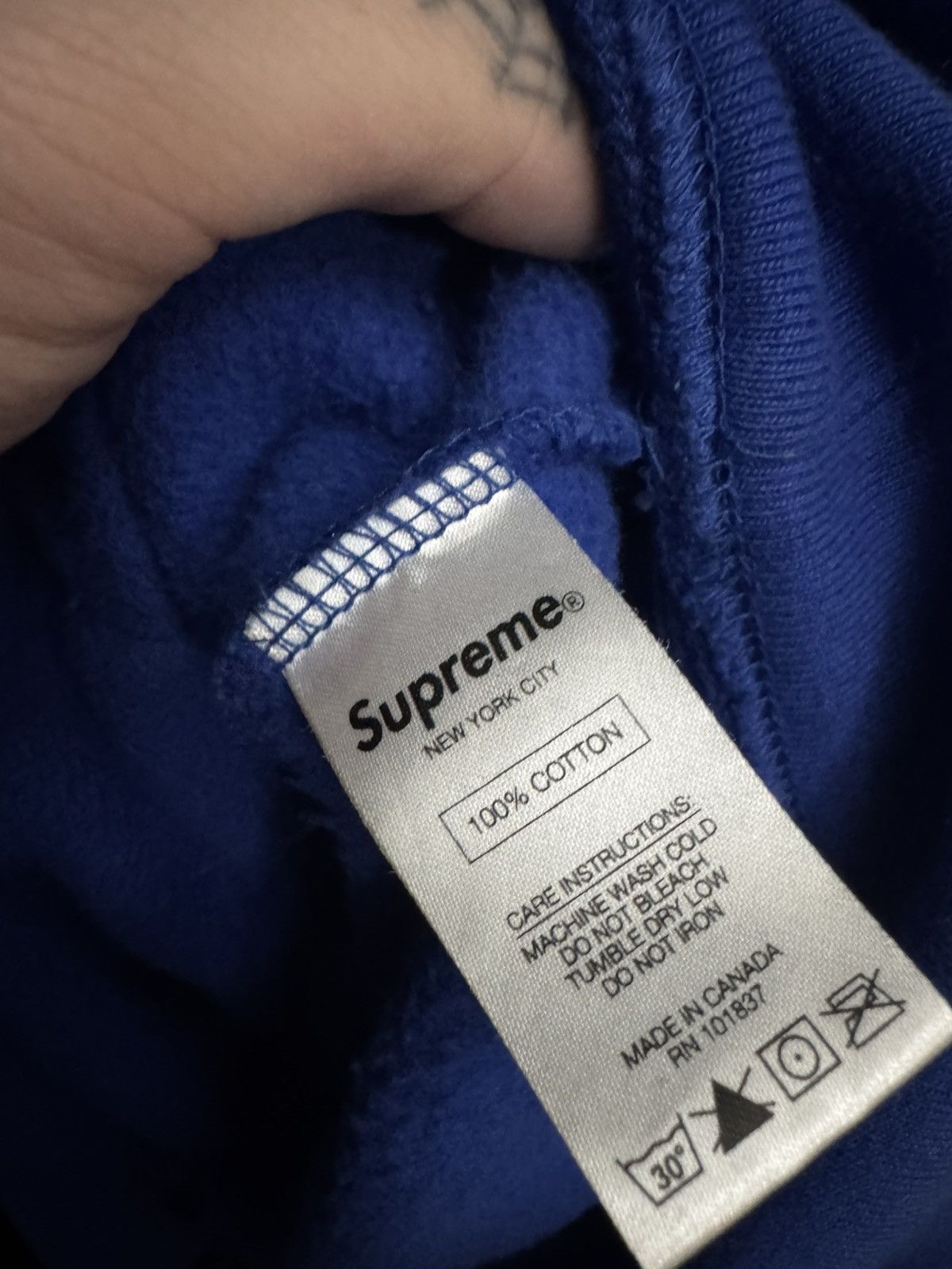 Supreme × Undercover Supreme Undercover Anarchy Hoodie Size US XL / EU 56 / 4 - 5 Thumbnail