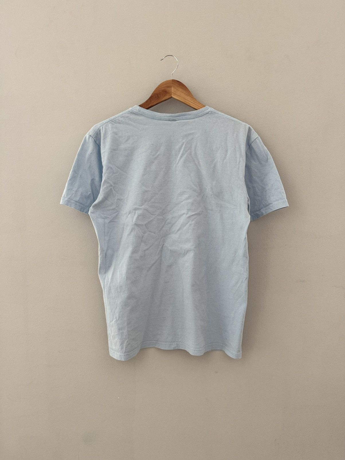 Band Tees × Vintage Vintage 2000s Oasis Britpop Blue Tee Size US M / EU 48-50 / 2 - 7 Thumbnail