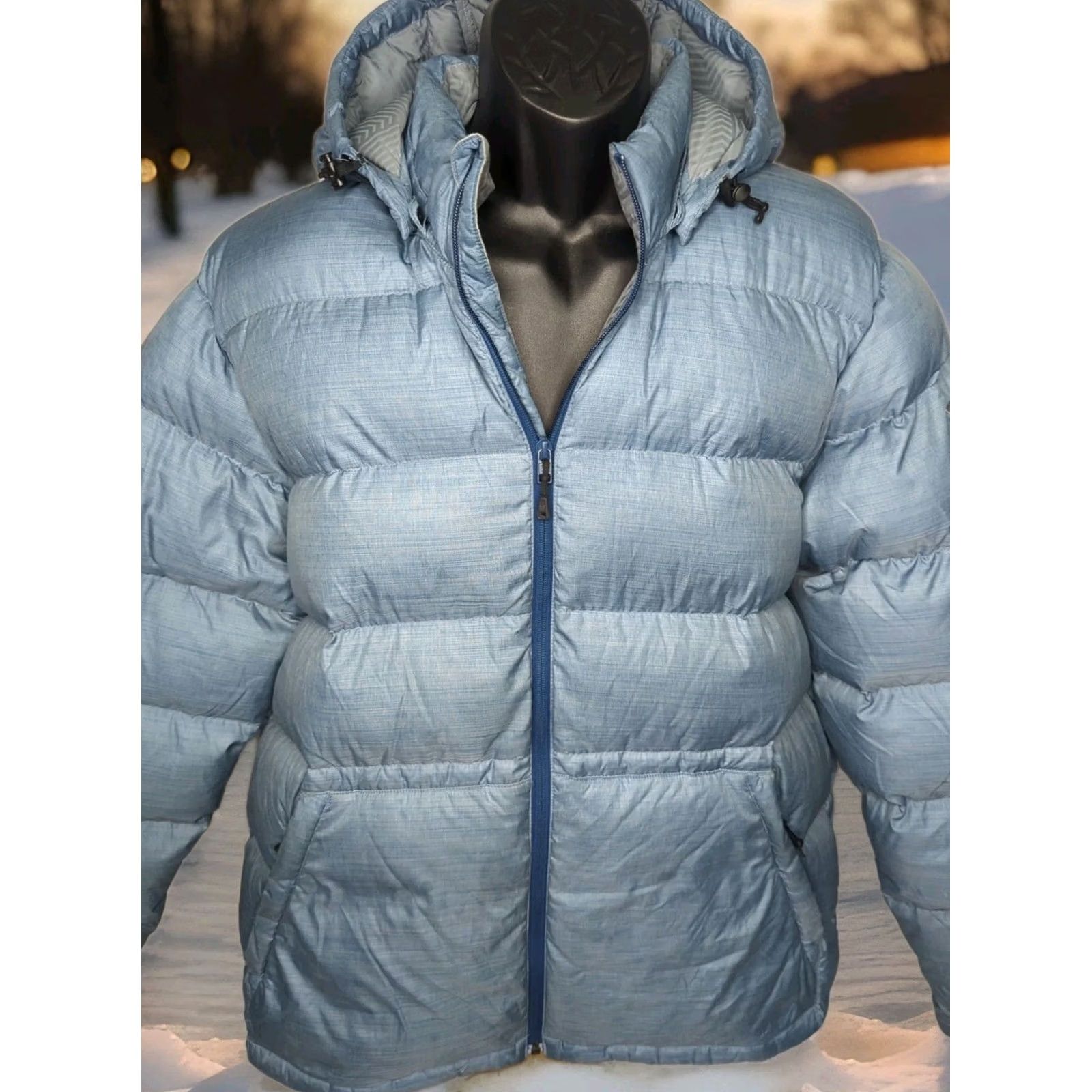 Under Armour Under Armour Storm Infrared Down Puffer Jacket Winter Coat Blue Mens XL Size US XL / EU 56 / 4 - 3 Thumbnail