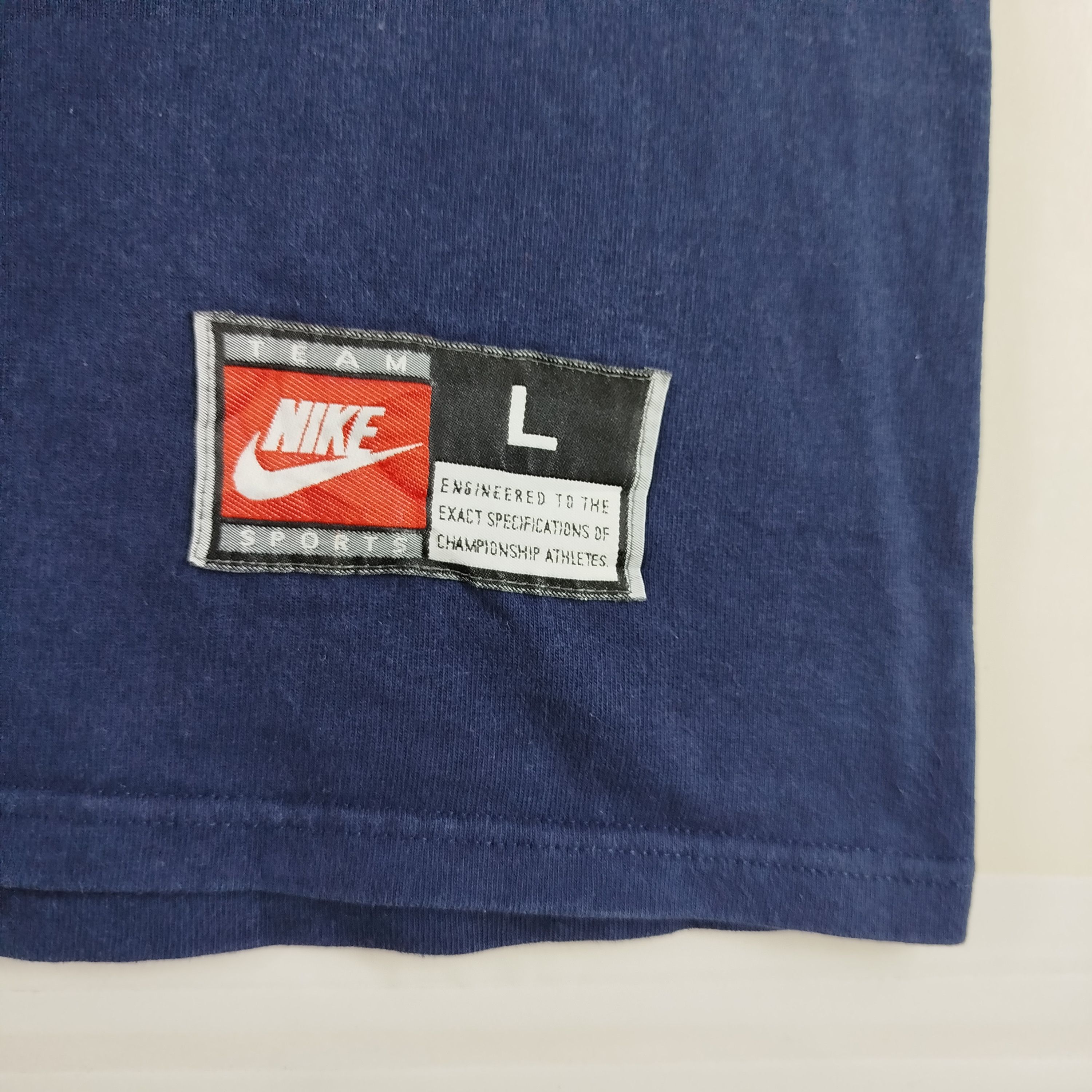 Nike Vintage Nike 90's Black Tag Made In USA Embroidery Logo Size US L / EU 52-54 / 3 - 4 Thumbnail