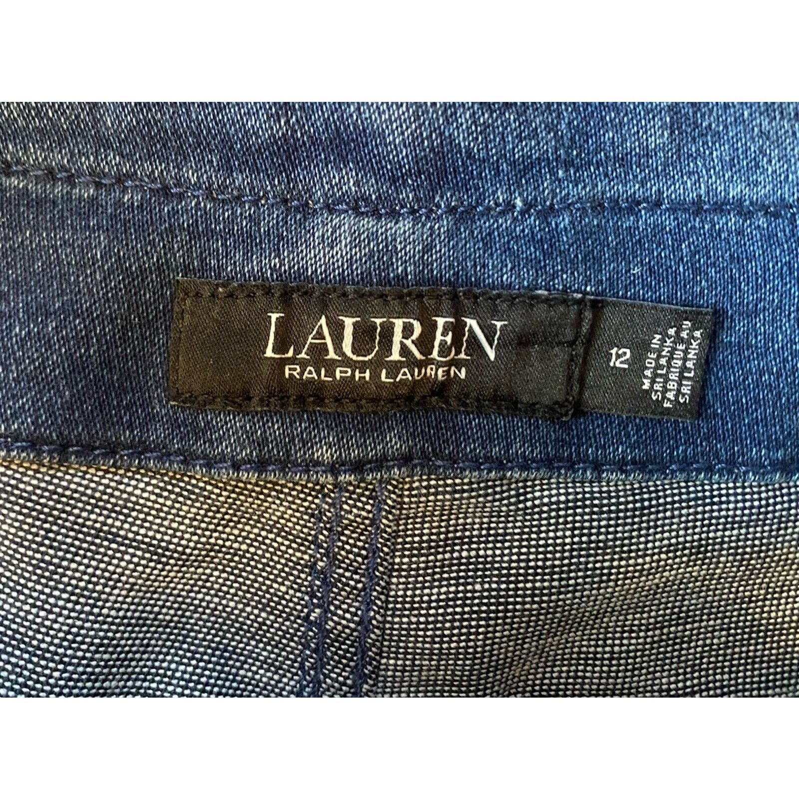 Lauren Ralph Lauren Lauren Ralph Lauren Denim Jeans Joggers Pants Women’s 12 Size 34" / US 12 / IT 48 - 2 Thumbnail