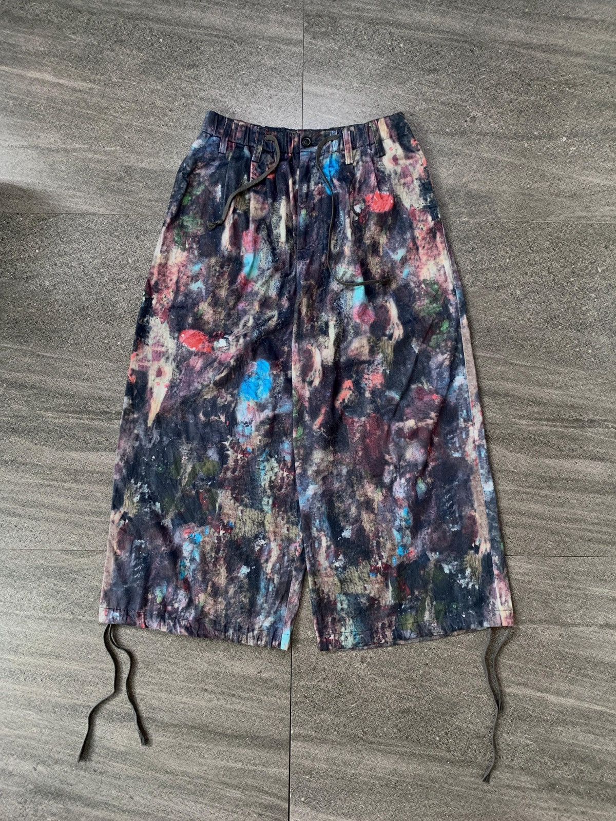 Yohji Yamamoto YYPH SS18 Painters Relaxed Pants Size US 31 - 1 Thumbnail