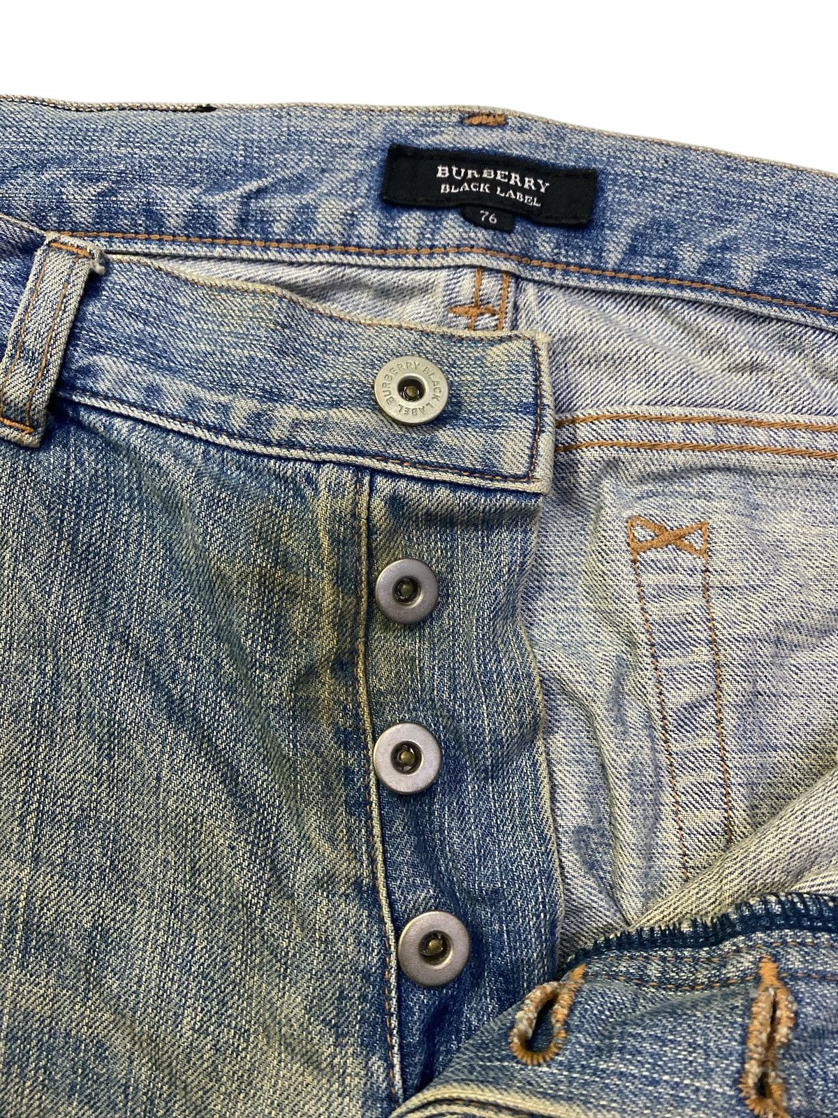 Burberry × If Six Was Nine Burberry Black Label Distressed Denim Size US 32 / EU 48 - 9 Thumbnail
