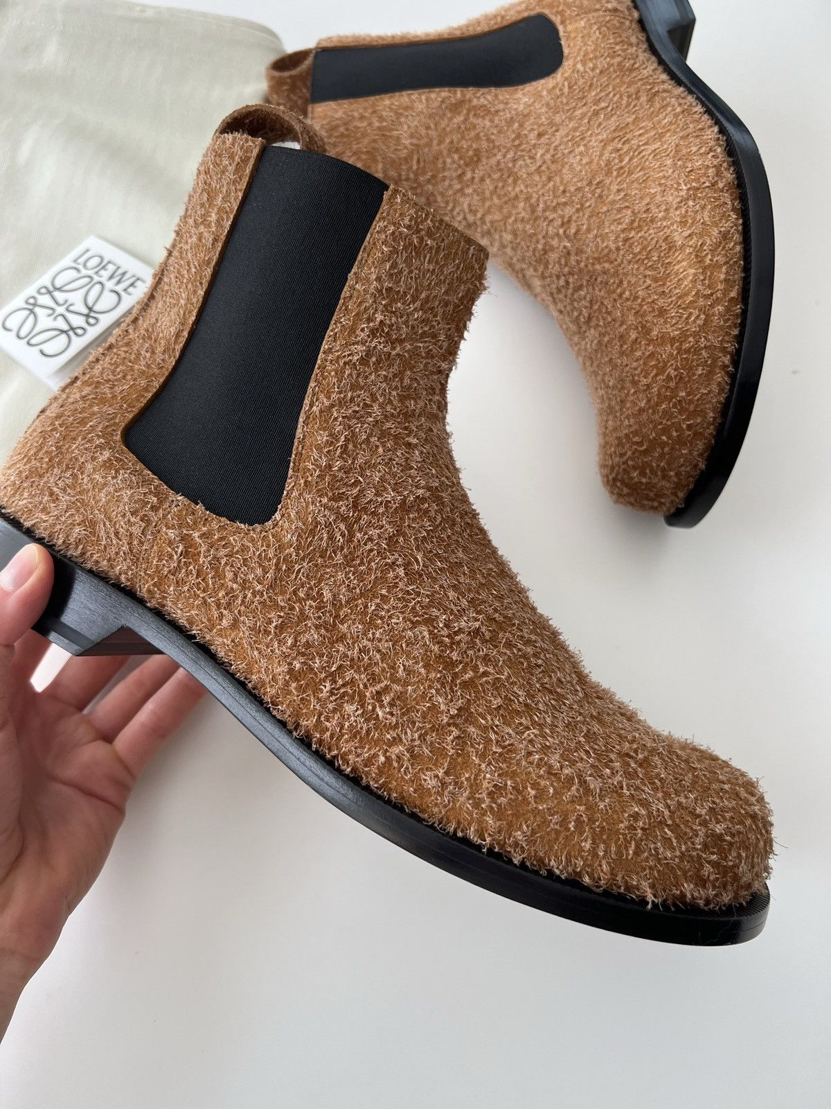 Loewe Campo Chelsea Boots in Suede Size US 10 / EU 43 - 1 Thumbnail