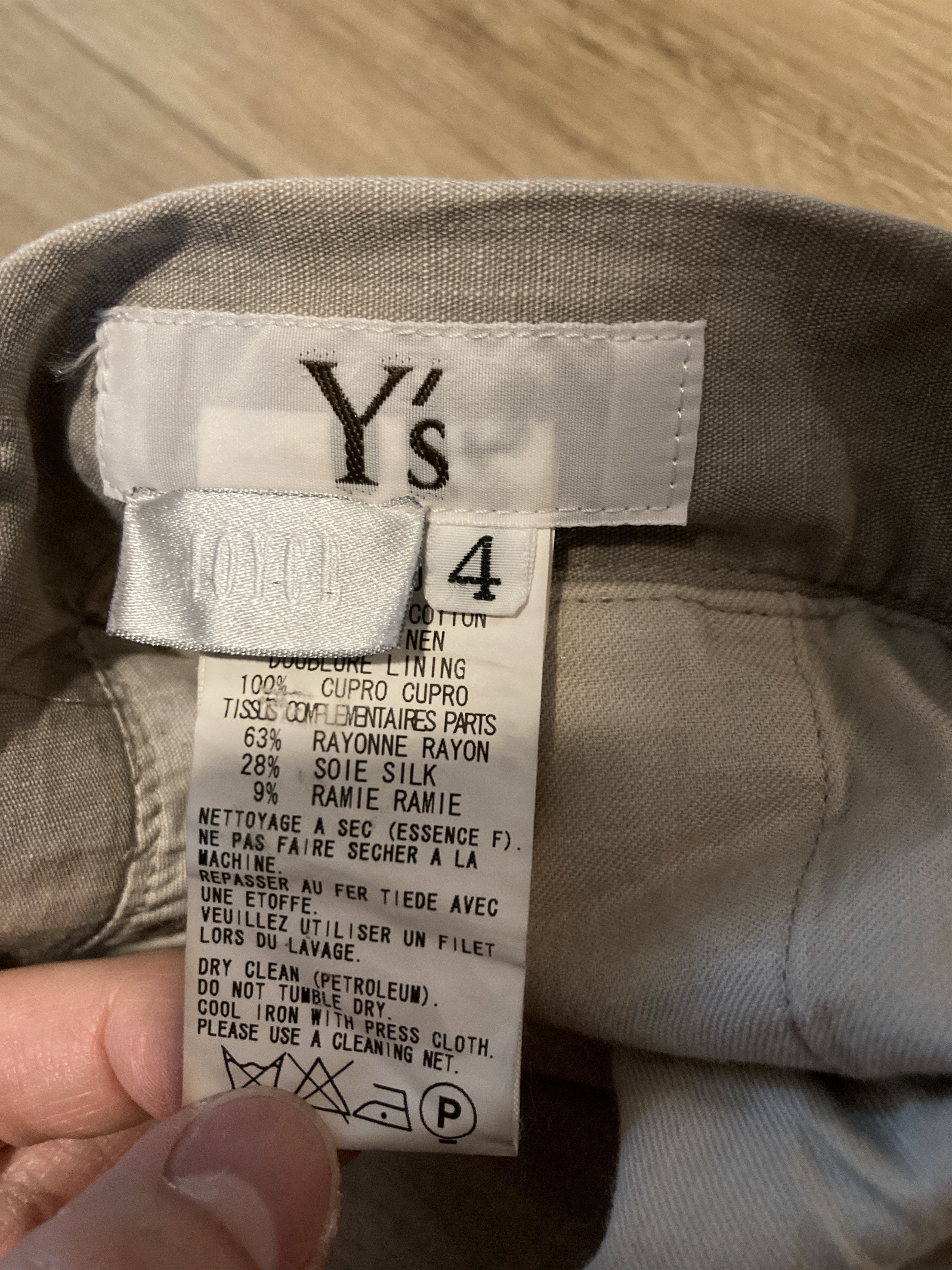 Y's Y's Casual Pants Size 27" / US 4 / IT 40 - 4 Thumbnail
