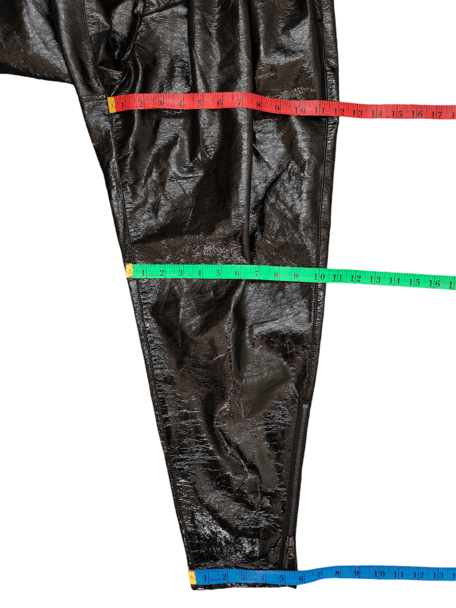 SHAREEF Shareef Japan Glossy Zipper Ankle Balloon Pants Size US 29 - 10 Thumbnail