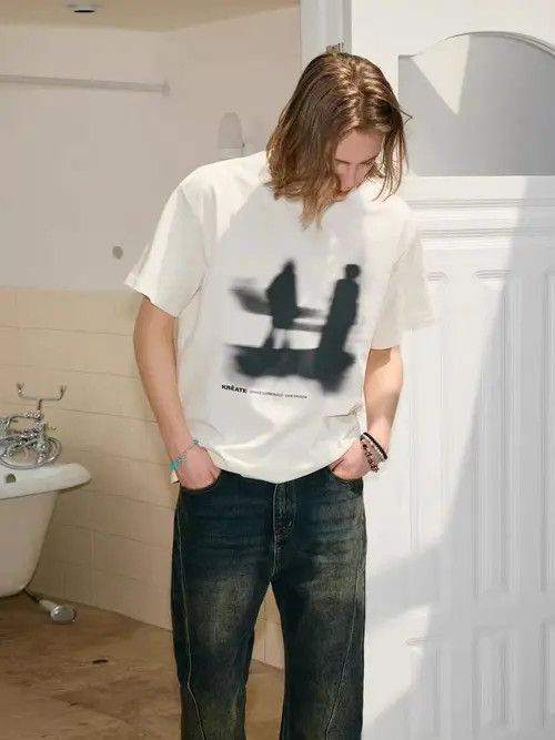 Vintage Miyuki x Rina White Loose Casual Short Sleeve T-Shirt Size US M / EU 48-50 / 2 - 3 Thumbnail