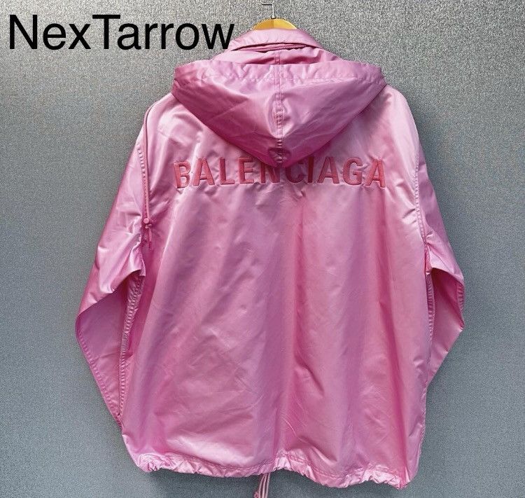 Balenciaga Balenciaga logo letter embroidery pink zipper jacket2412-Nex Size US XS / EU 42 / 0 - 2 Thumbnail