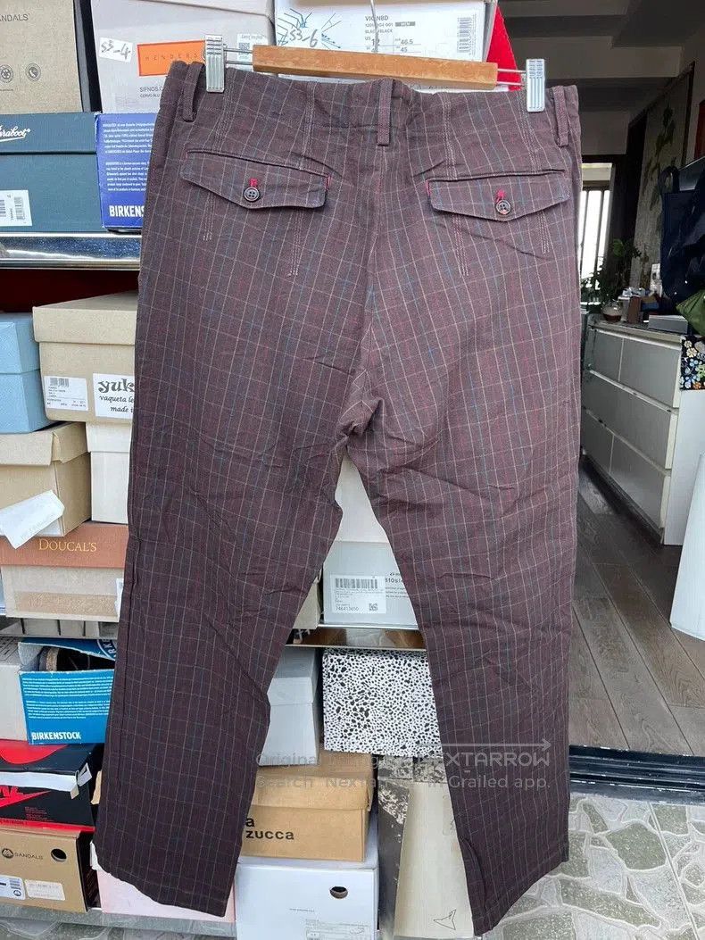 Junya Watanabe Junya Watanabe Coffee Plaid Pants. Size US 34 / EU 50 - 2 Thumbnail