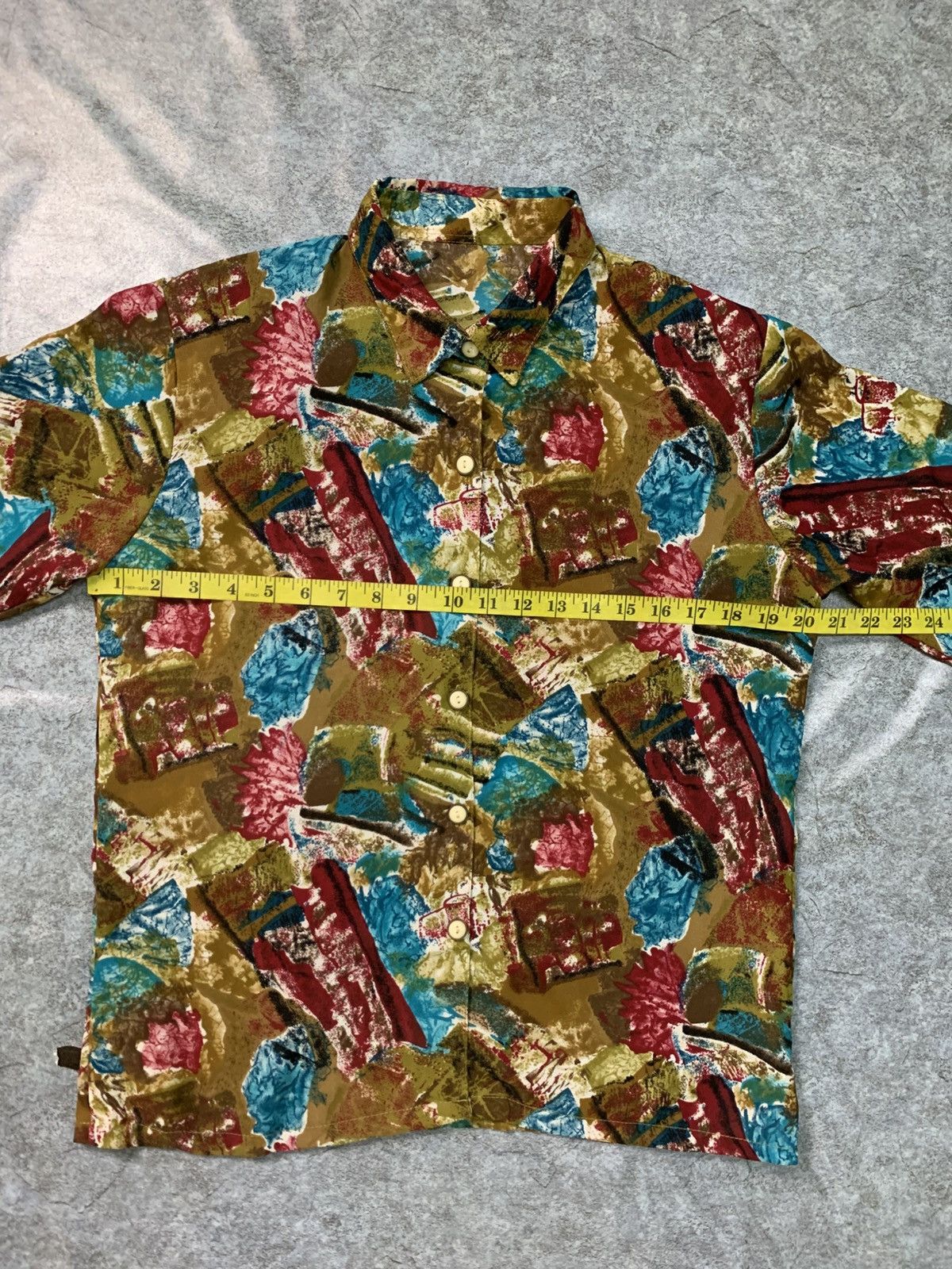 Vintage Rare Design Vintage-Style Long-Sleeve Blouse Size M / US 6-8 / IT 42-44 - 4 Thumbnail