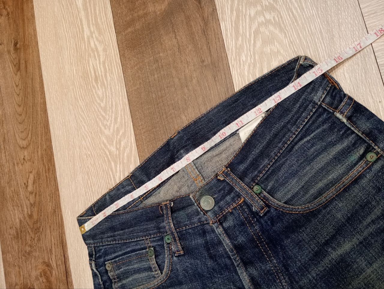 Toyo Enterprises CAT'S PAW TOYO ENTERPRISE BLUE DENIM SELVEDGE PANTS Size US 29 - 11 Thumbnail