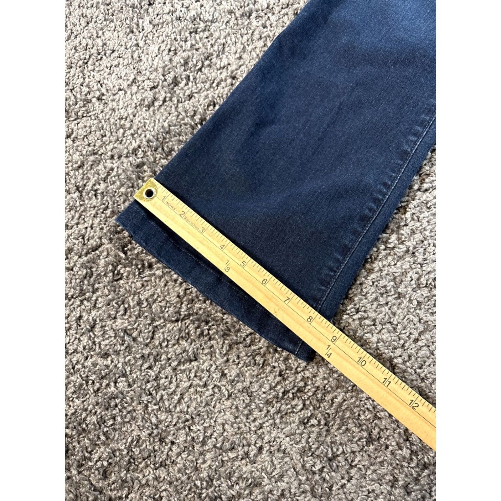 Vintage Kut from the Kloth Jeans Bootscut Dark Wash 30x30 6 Mid Rise Blue Denim Cotton Blend Women Regular Inseam 30" 5-Pocket - Vintage No Size 28" / US 6 / IT 42 - 3 Thumbnail