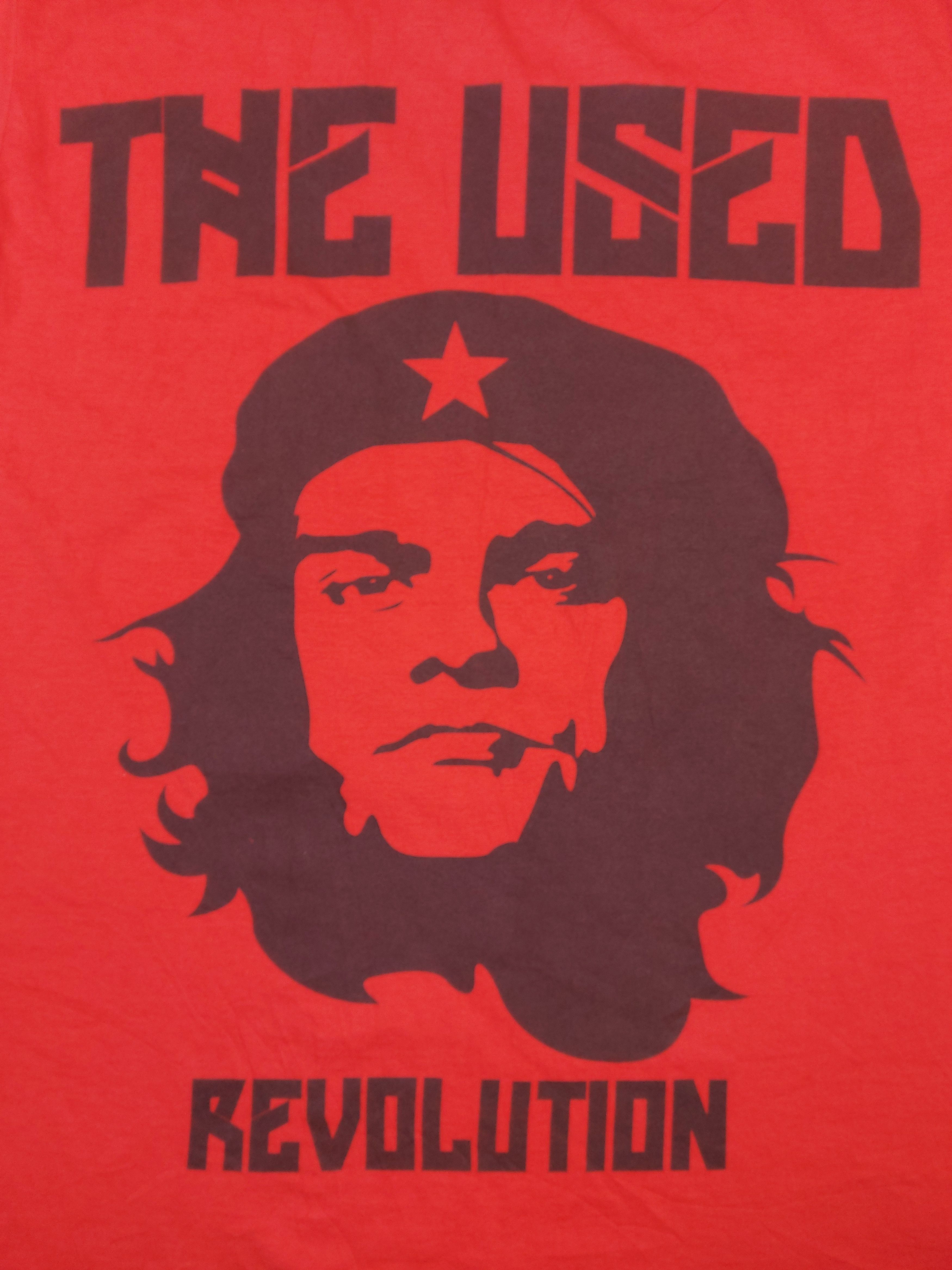 Band Tees Vintage The Used Band Che Guevara Revolution Parody TEE Size US M / EU 48-50 / 2 - 2 Thumbnail