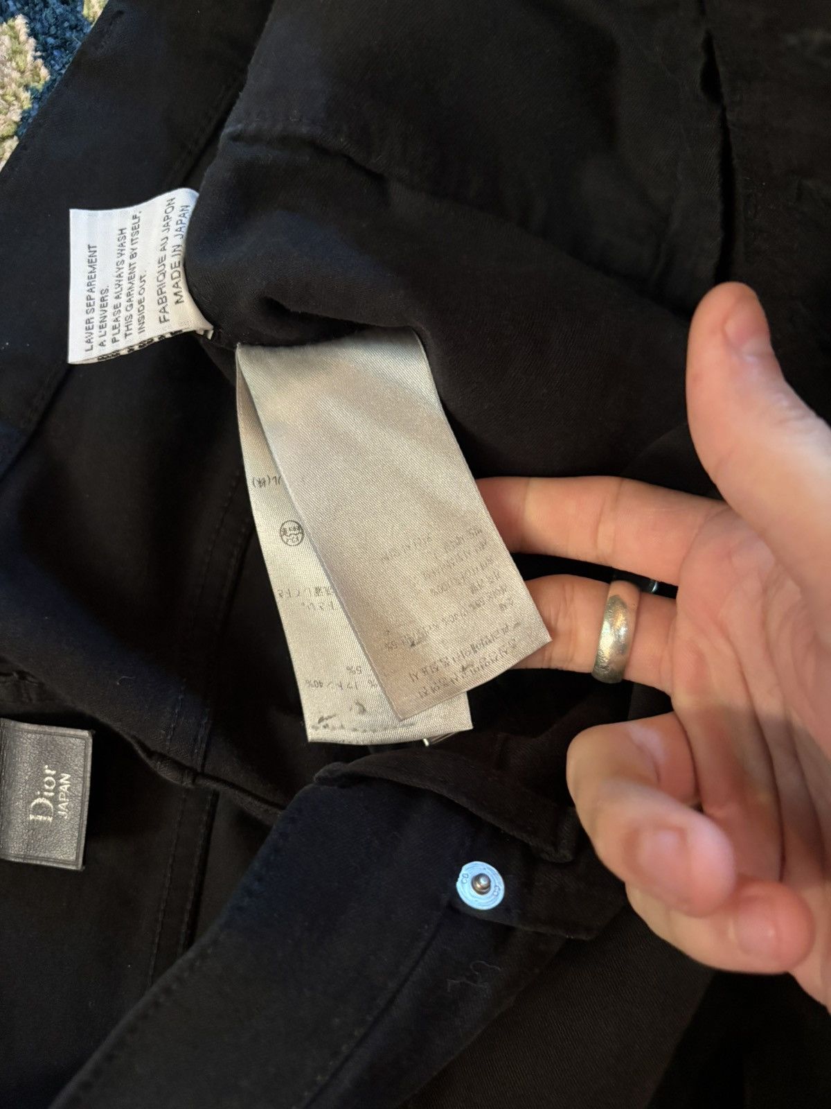 Dior Black Dior Stretch Denim Size US 28 / EU 44 - 11 Thumbnail