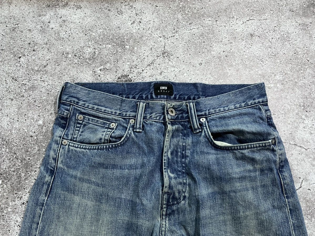 Edwin Vintage Edwin Jeans Men’s Ed-45 Loose Tapered Fit 30x32 Size US 30 / EU 46 - 6 Thumbnail