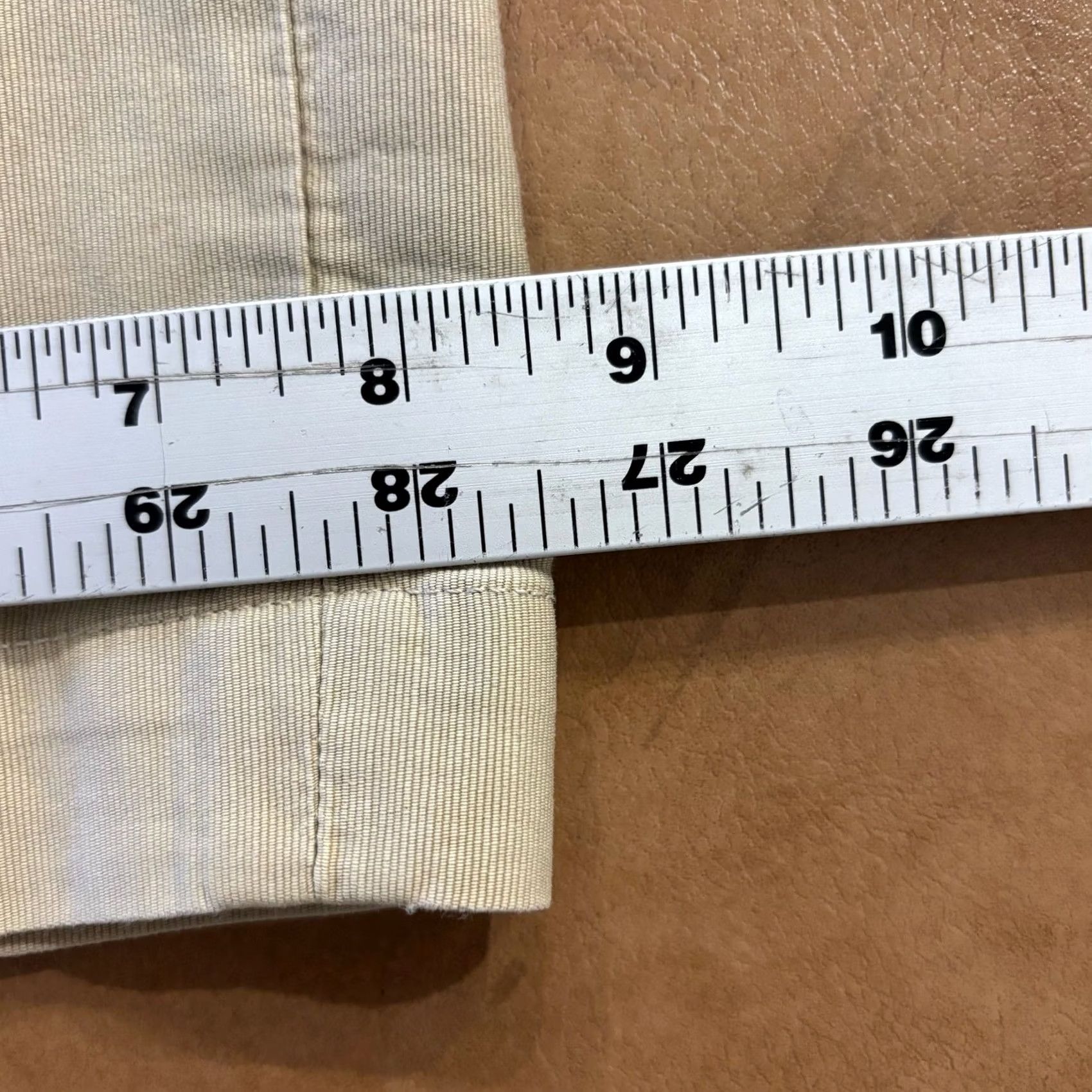 Brooks Brothers Brooks Brothers Hudson Chino Pants Mens 36x30 Khaki Tan 100% Cotton Size US 36 / EU 52 - 6 Thumbnail
