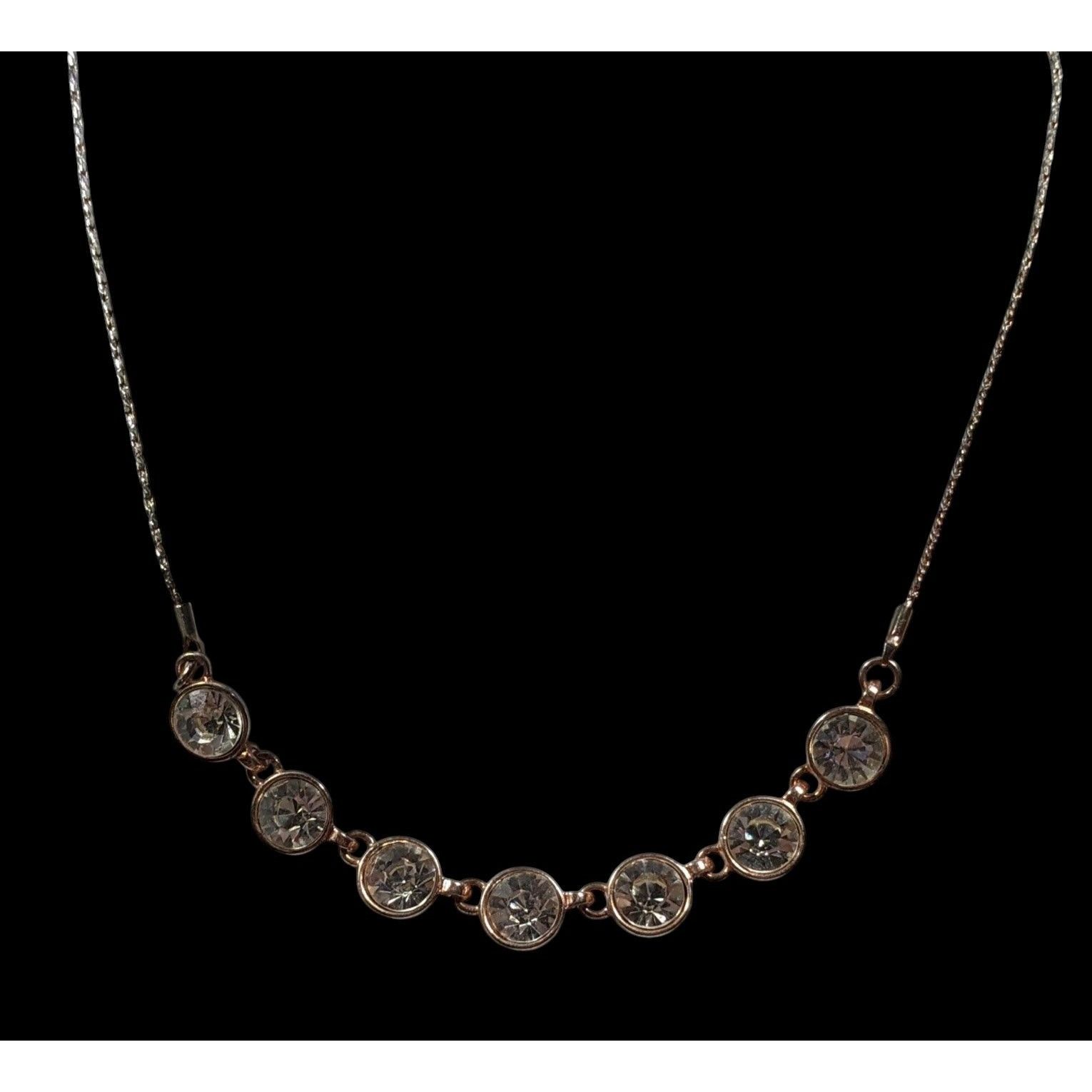 Other Charming Charlie Casual Glam Gold Tone Glass Stone Gemmed Ne Size ONE SIZE - 5 Thumbnail