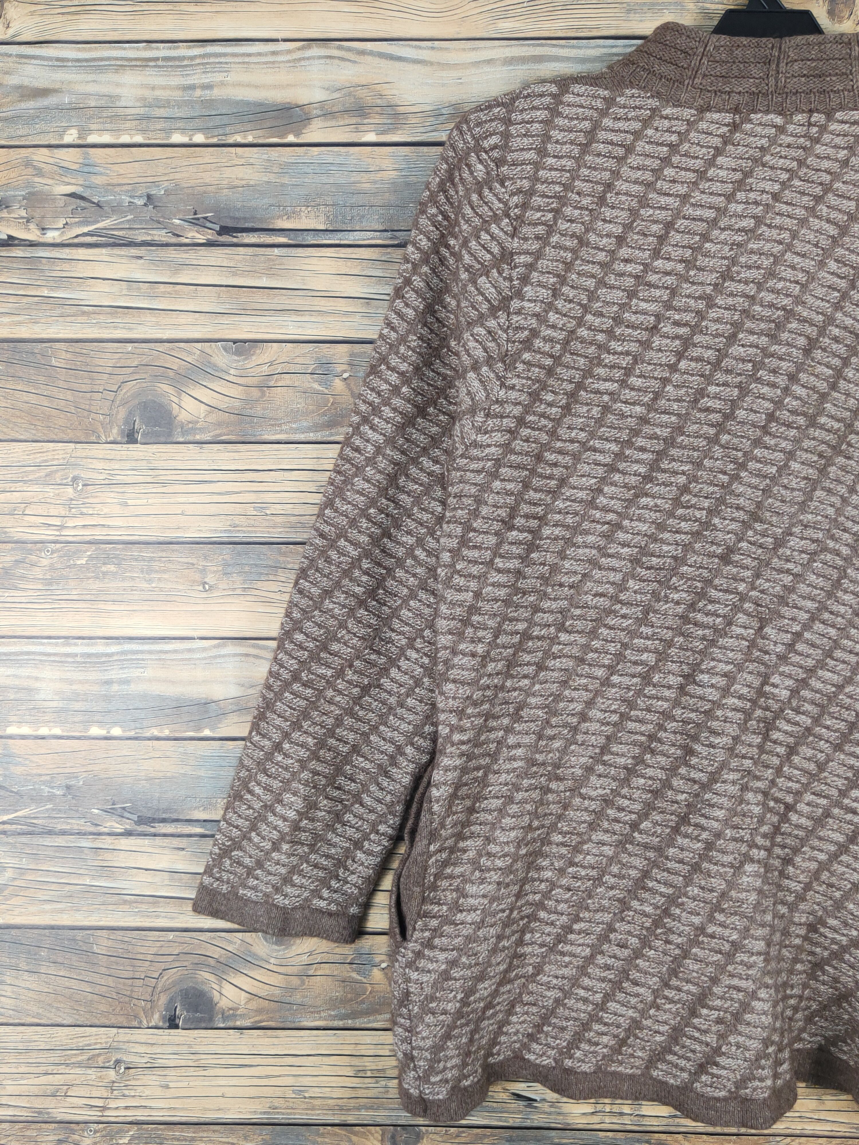 Homespun Knitwear × Japanese Brand Nature's Brown Knitwear Cardigan #W1276 Size US M / EU 48-50 / 2 - 8 Thumbnail
