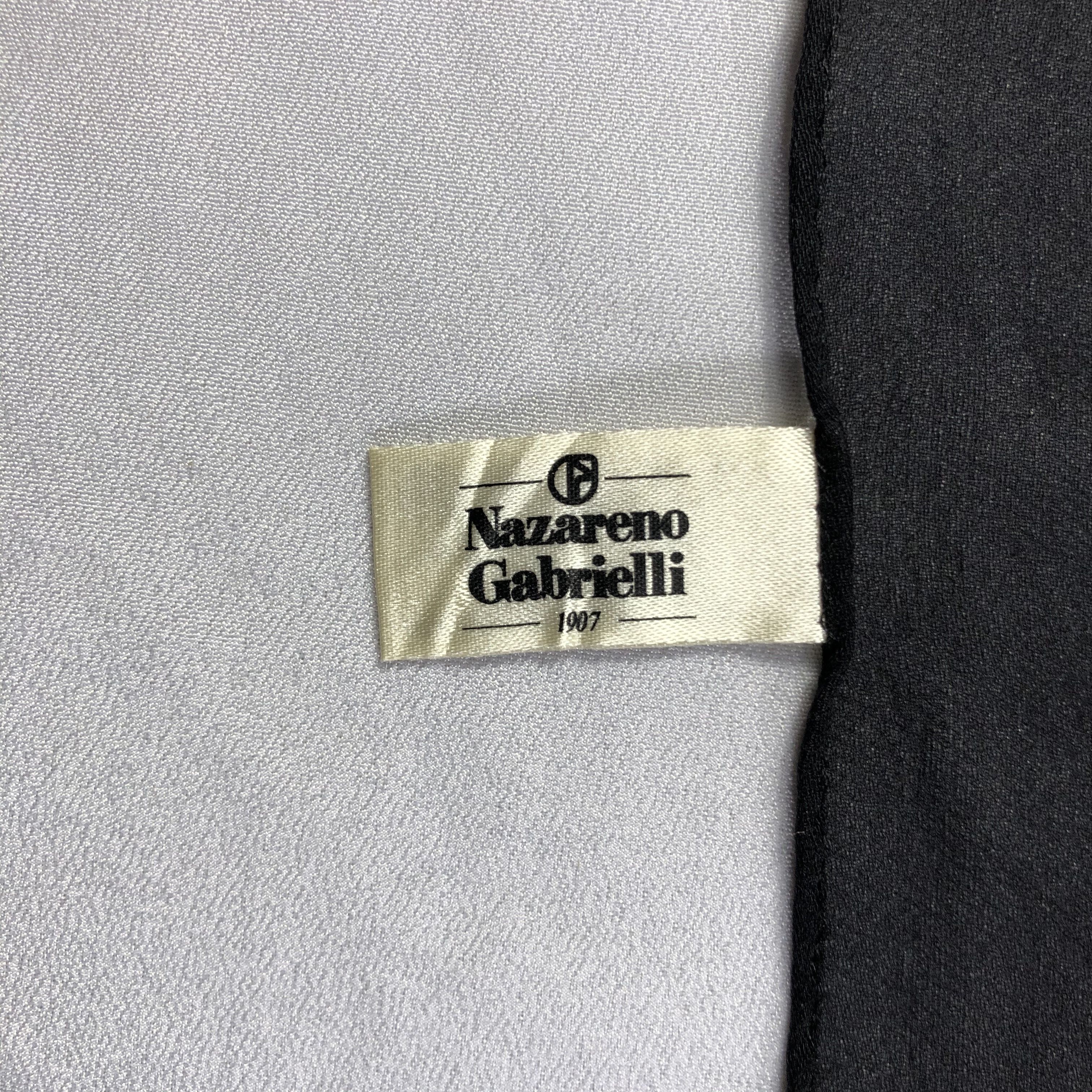 Nazareno Gabrielli × Vintage Vintage Nazareno Gabrielli Silk Scarf Size ONE SIZE - 5 Thumbnail