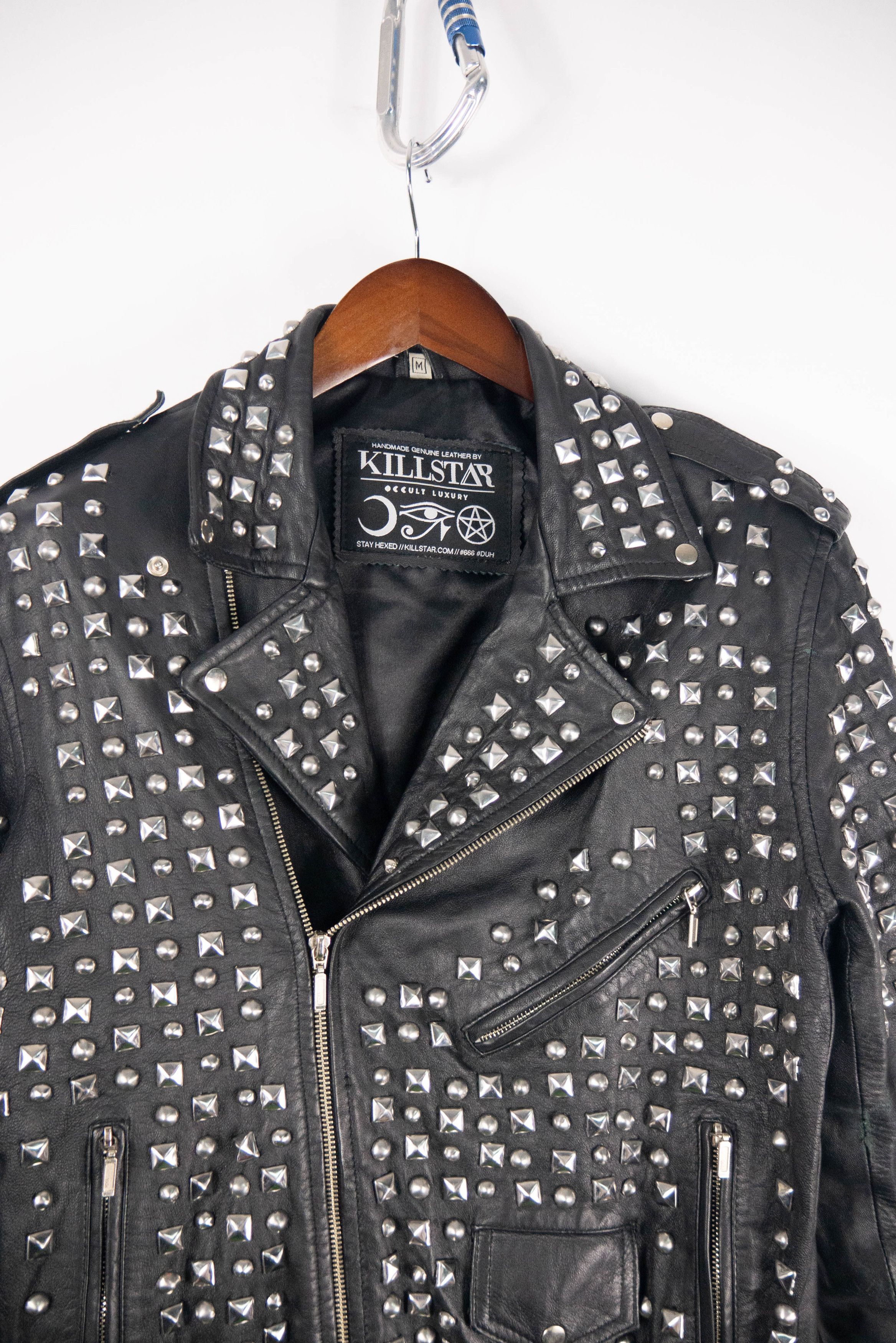 Genuine Leather × Japanese Brand Studded leather biker jacket vintage punk rock and roll Size US M / EU 48-50 / 2 - 4 Thumbnail