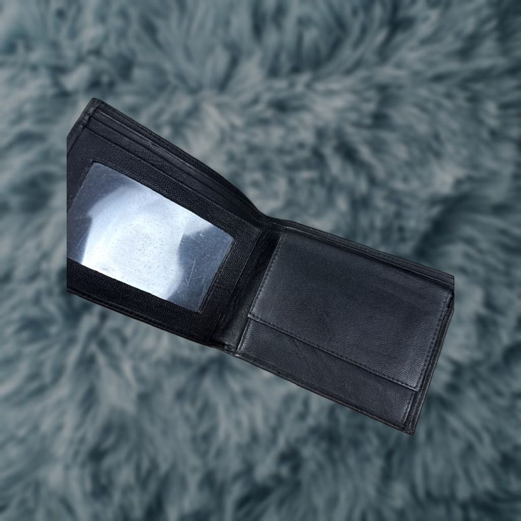 Vintage Herbert’s Black Genuine Leather Bi Fold Men’s Wallet Size ONE SIZE - 1 Thumbnail