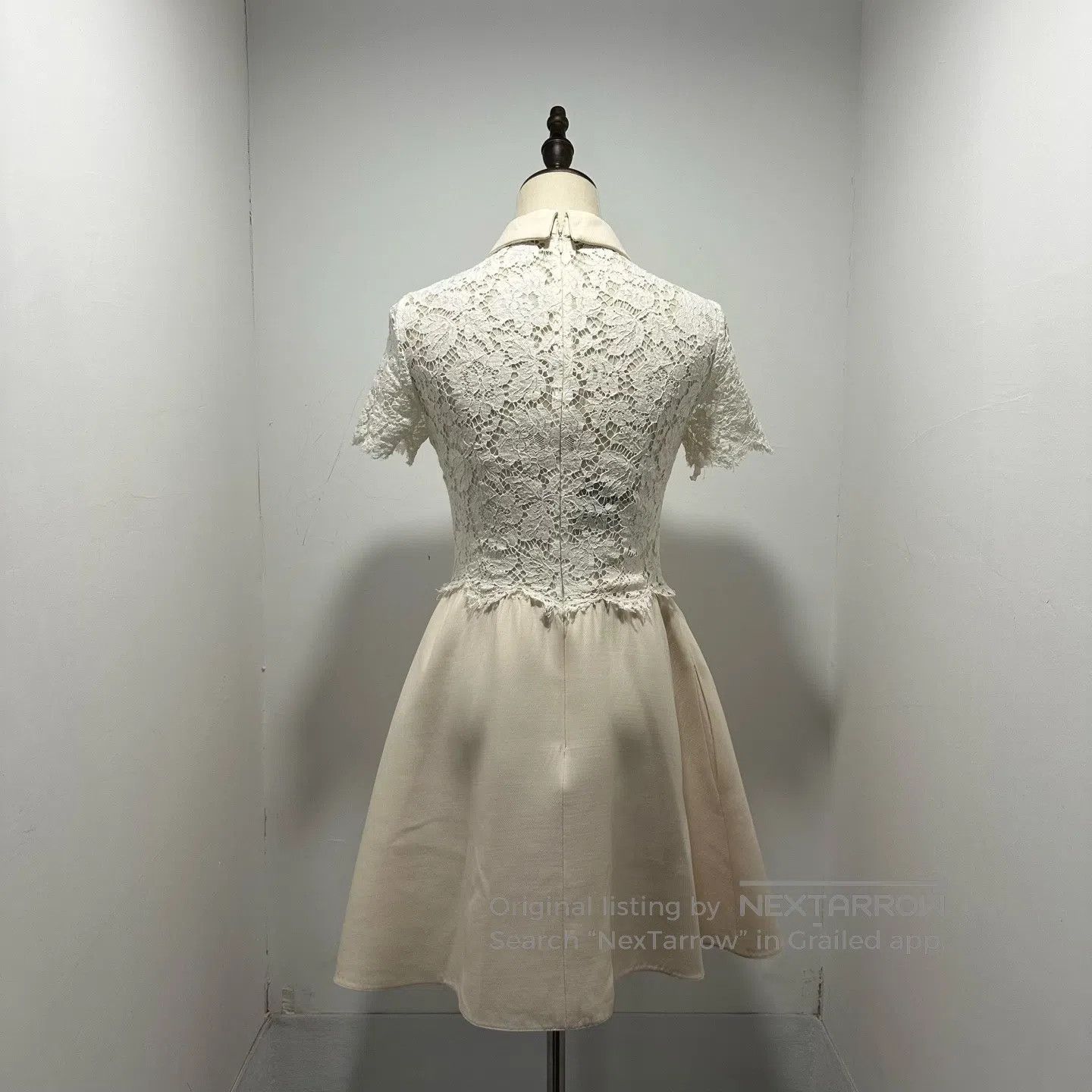 Valentino Valentino Lace-up Patchwork Dress| Size S / US 4 / IT 40 - 2 Thumbnail
