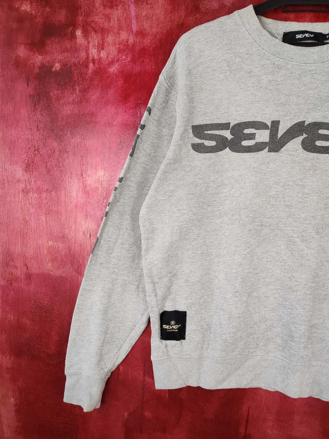 Think Skateboards Seven 2 Southern Skate california Gray Sweatshirt #4800 Size US M / EU 48-50 / 2 - 8 Thumbnail
