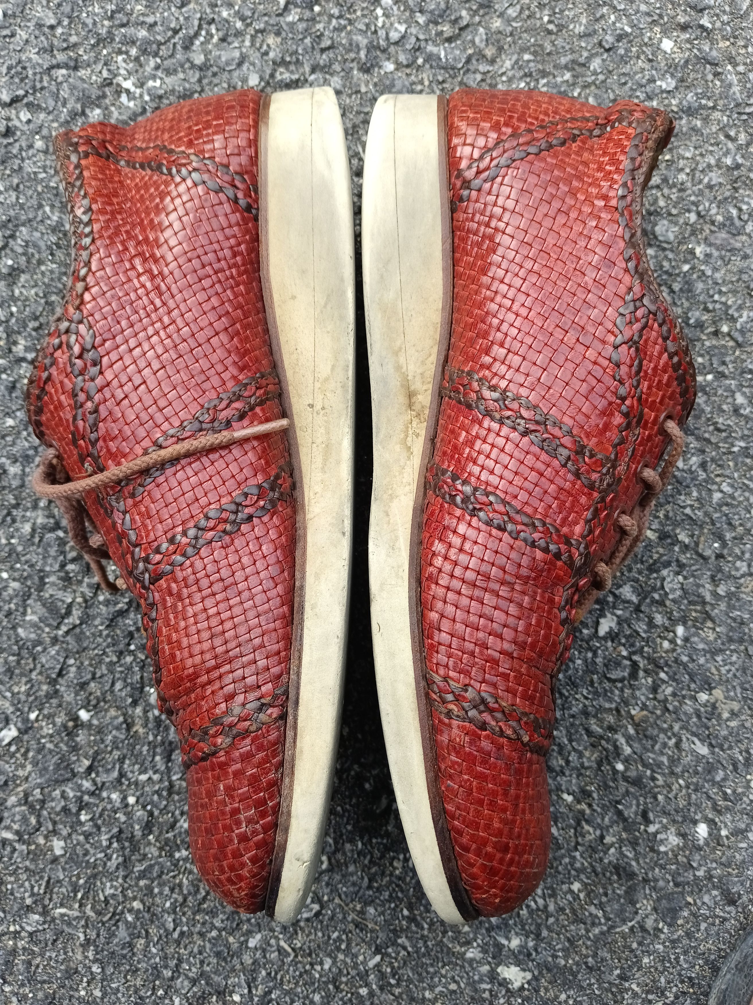 Maison MIHARA YASUHIRO MIHARA YASUHIRO WOVEN LEATHER SHOES Size US 9 / EU 42 - 4 Thumbnail