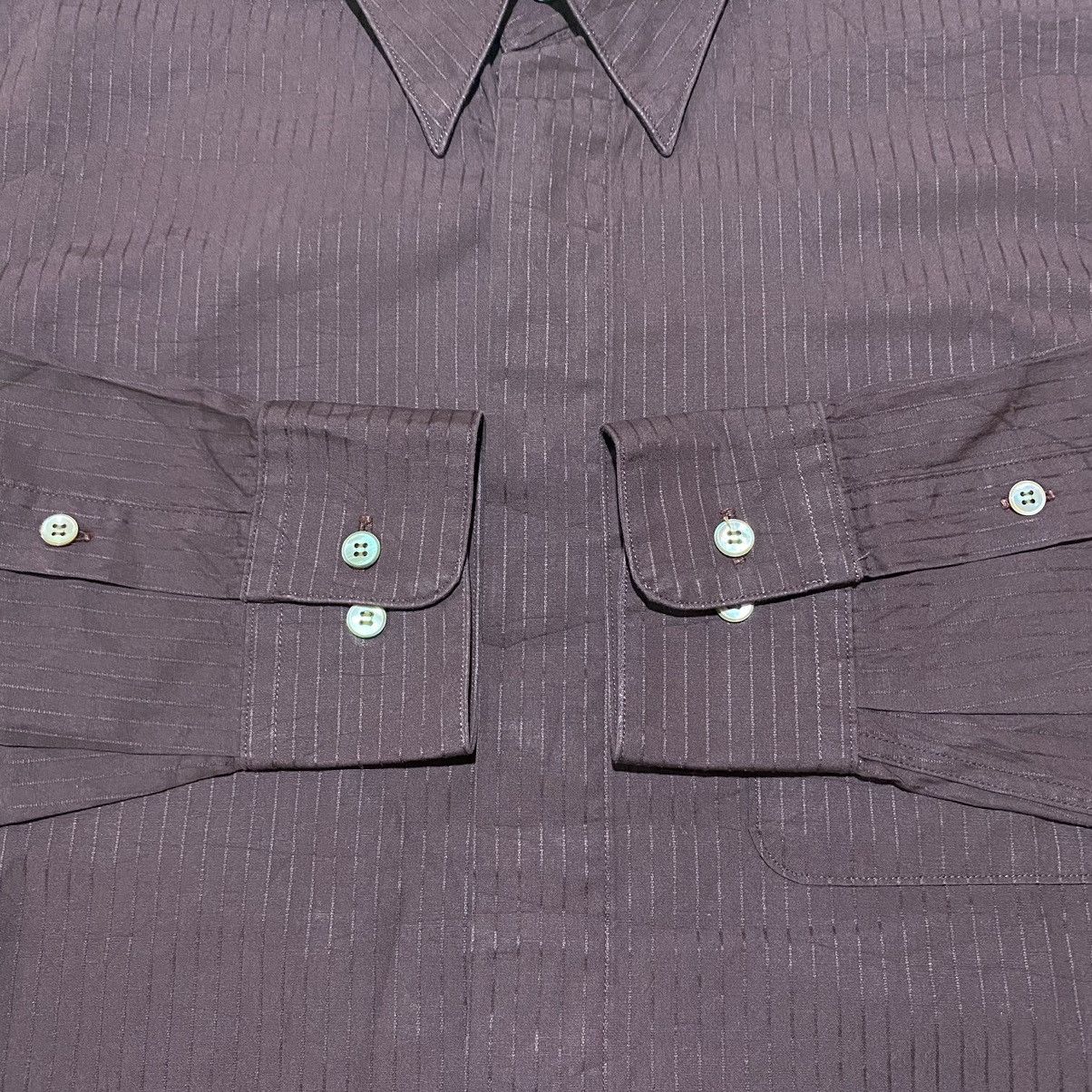 Jean Paul Gaultier Gaultier Homme Objet By JPG Plaid Striped Shirt Button Ups Size US L / EU 52-54 / 3 - 4 Thumbnail