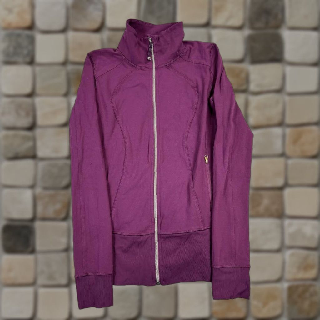 Lululemon Lululemon Define Jacket Womens Small Purple Full Zip Running Athleisure Jacket Mens Womens Size S / US 4 / IT 40 - 1 Thumbnail