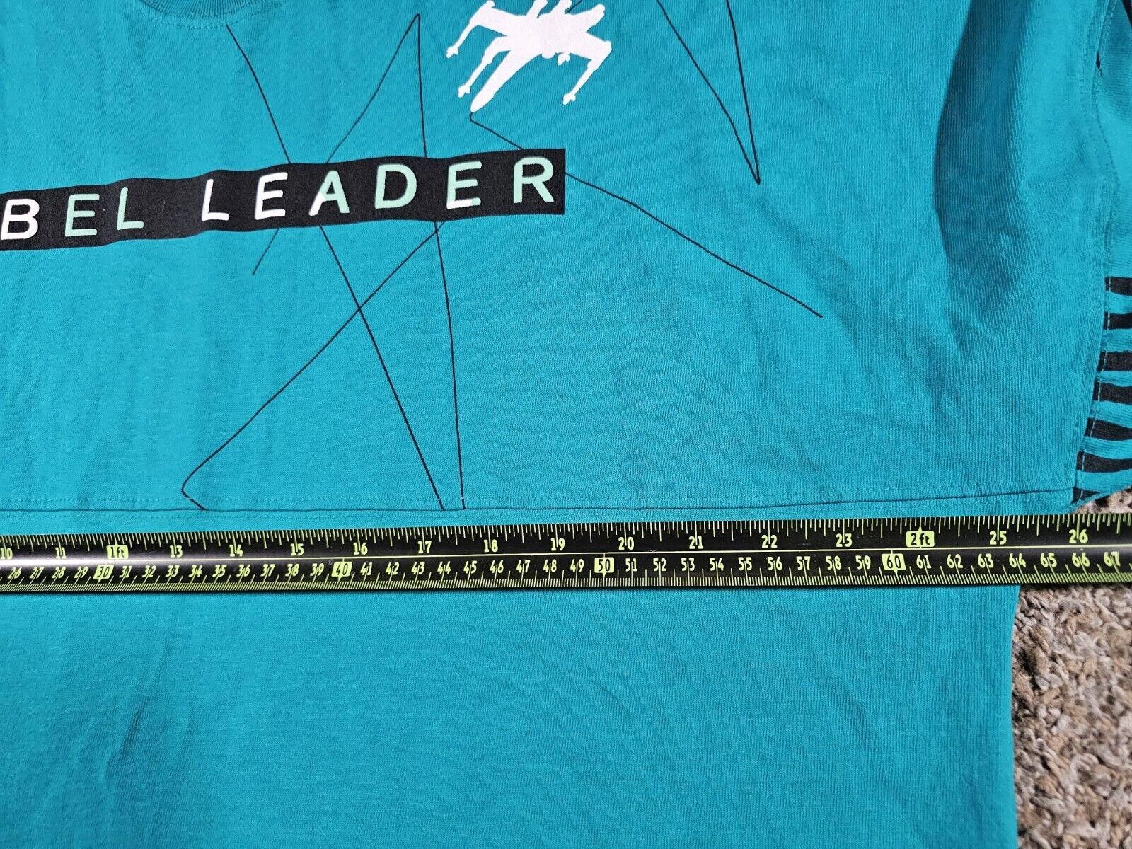 Designer STAR WARS REBEL LEADER Men's Spirit Jersey Shirt Sz L Disney Size US L / EU 52-54 / 3 - 7 Thumbnail