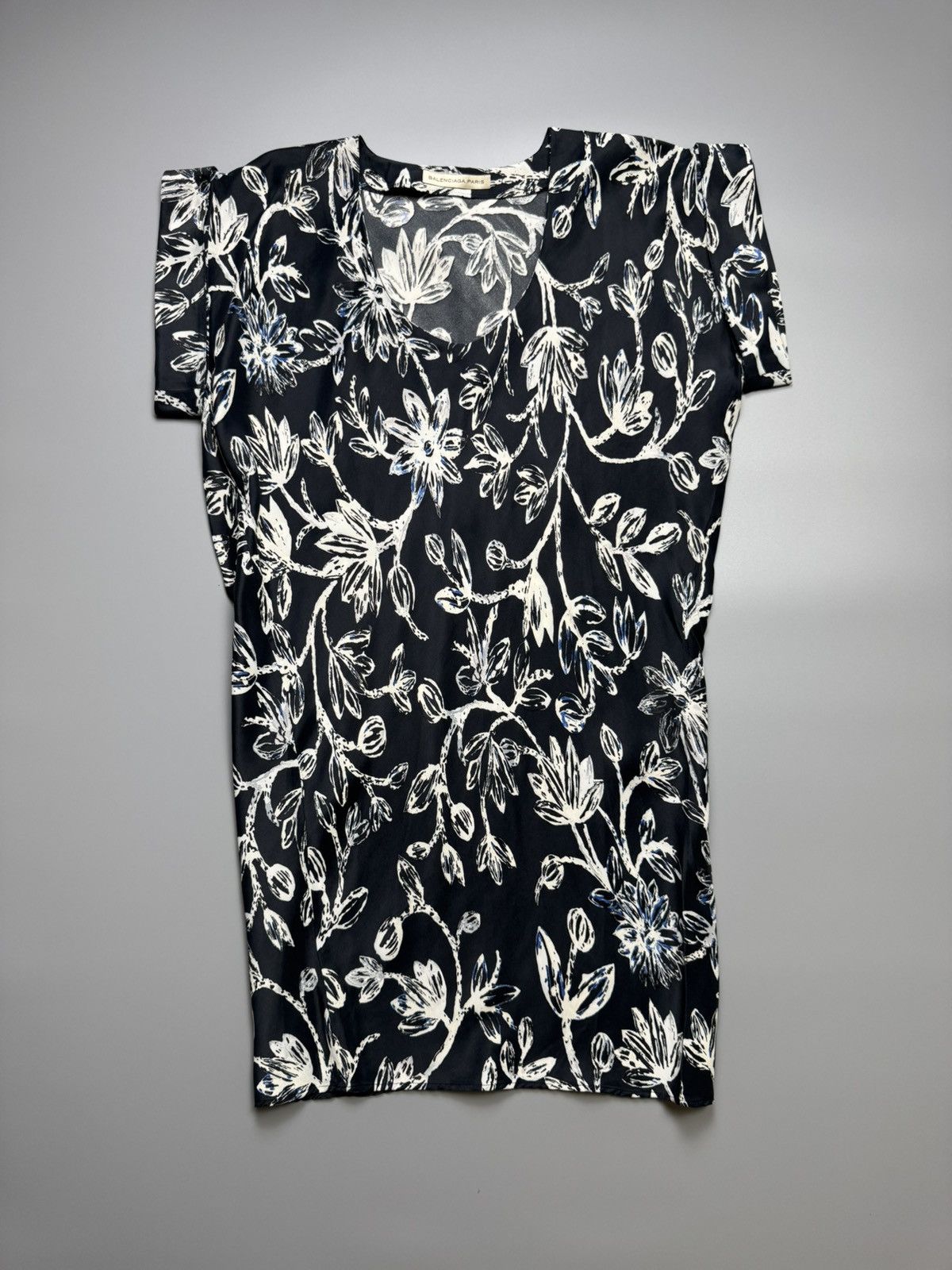 Balenciaga Balenciaga - Pre Fall 2012 Nicolas Ghesquiere Midi Dress Size XXS / US 00 / IT 34 - 1 Thumbnail