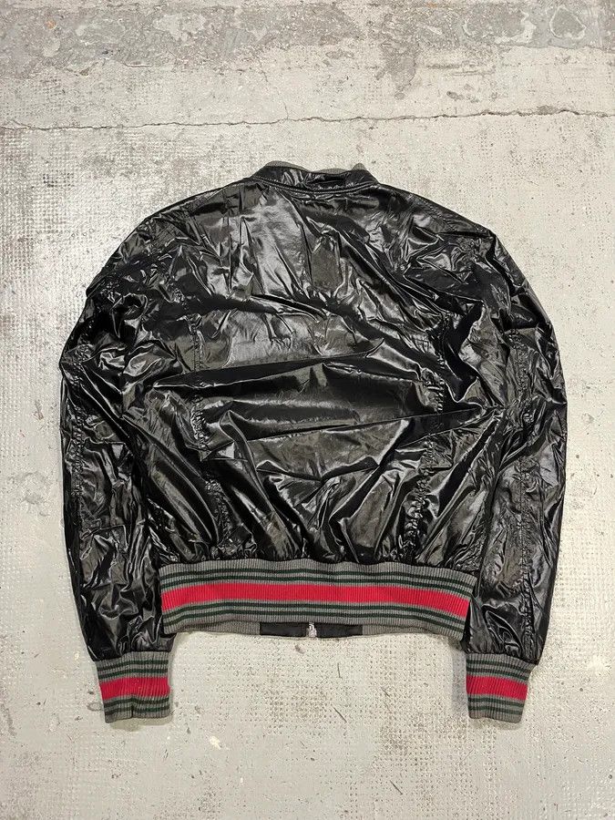 Gucci AW2008 Gucci Signature Black Bomber Jacket by Frida Giannini Size US S / EU 44-46 / 1 - 7 Thumbnail