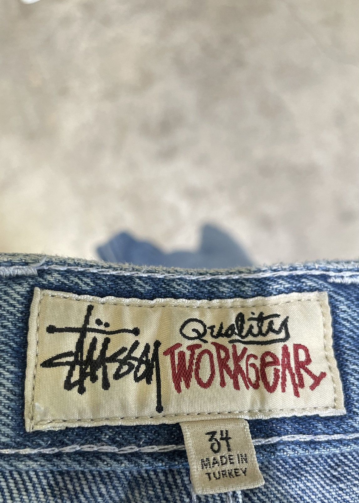 Stussy Stussy Denim Work Pants Blue Size US 34 / EU 50 - 5 Thumbnail