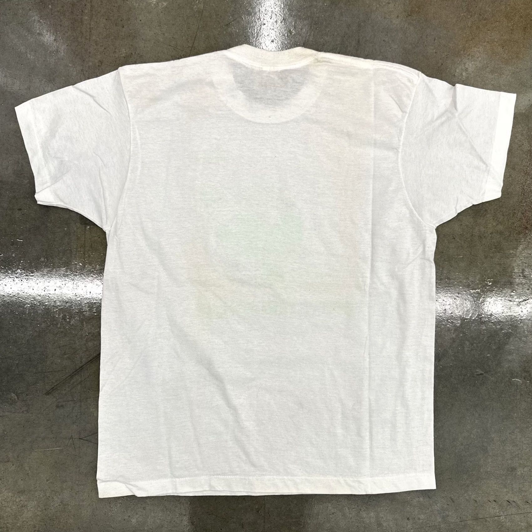 Fruit Of The Loom VINTAGE Molson Canadian Beer T Shirt 80s Screen Stars XL Distressed White Mens Size US XL / EU 56 / 4 - 4 Thumbnail