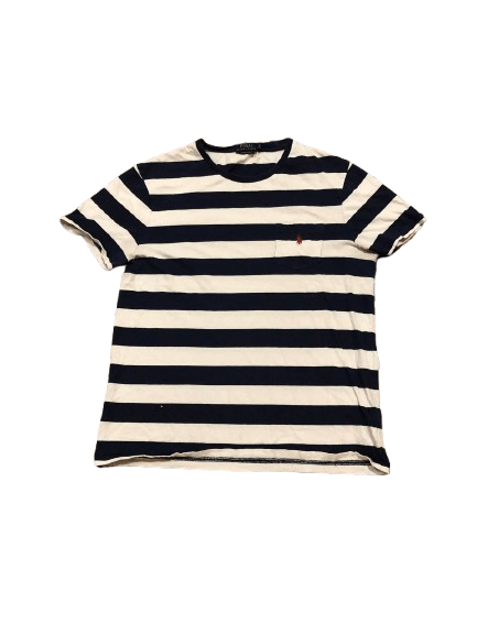 Polo Ralph Lauren Polo Ralph Lauren Custom Slim Fit Striped T-Shirt Size L Size US L / EU 52-54 / 3 - 1 Thumbnail