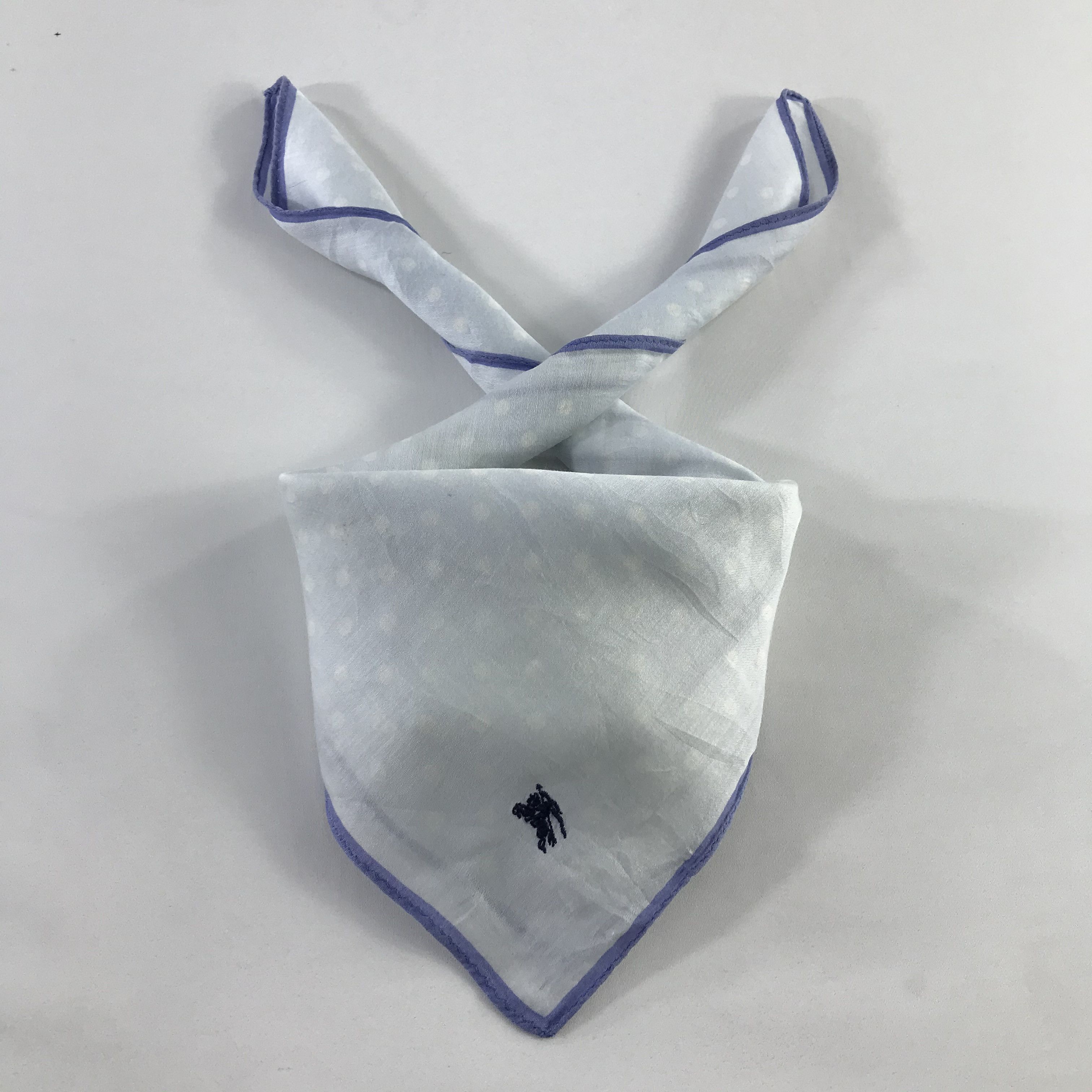 Burberry × Vintage Burberry Bandana / Handkerchief / Neckerchief - S690 Size ONE SIZE - 3 Thumbnail