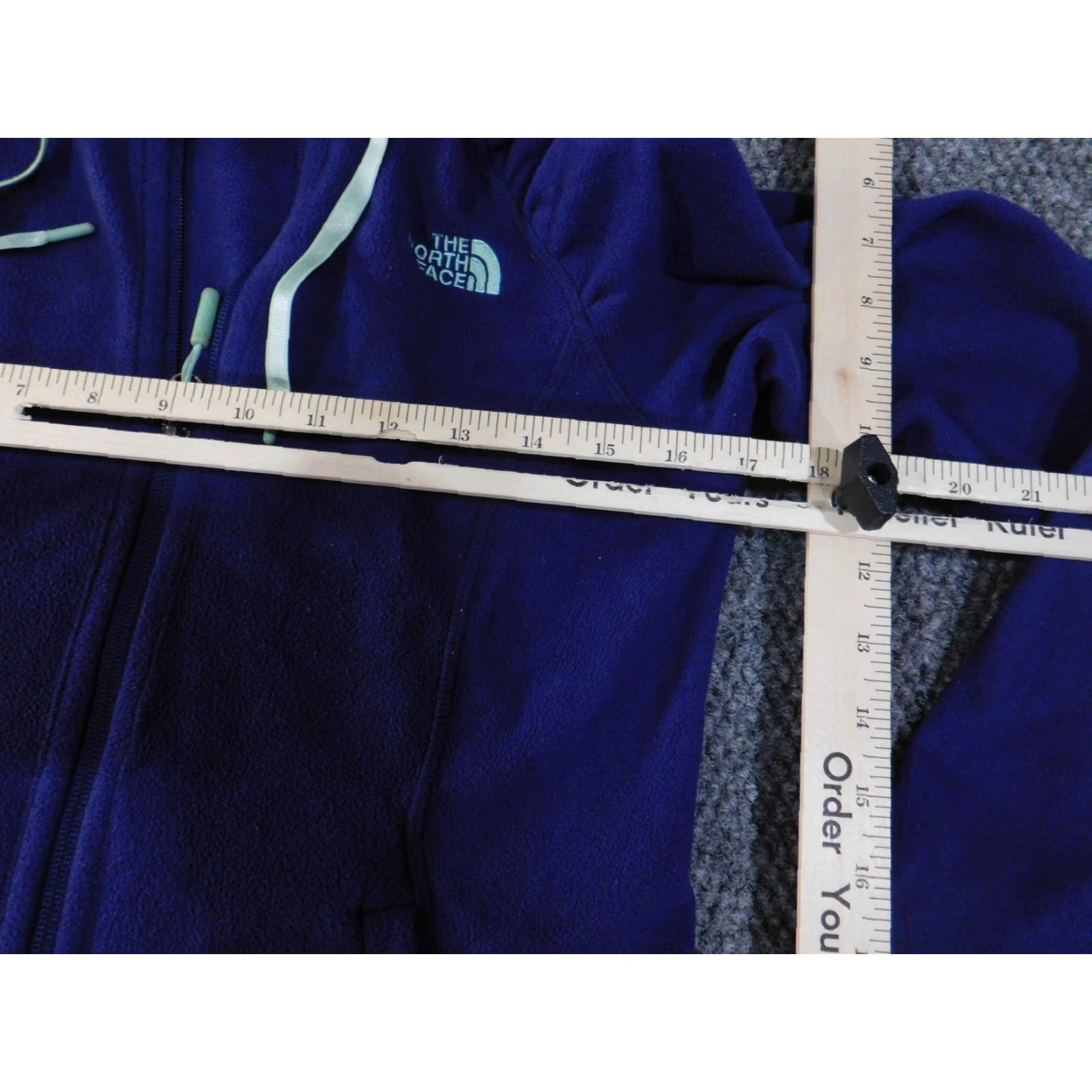The North Face The North Face Jacket Womens Small Purple Fleece Hooded Full Zip Lightweight Outdoor Casual Size S / US 4 / IT 40 - 6 Thumbnail