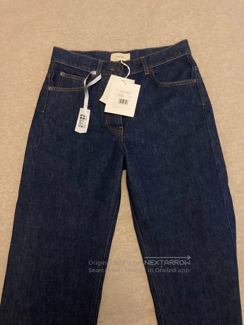 The Row The row size 0 New blue straight leg jeans Size 22" - 3 Thumbnail