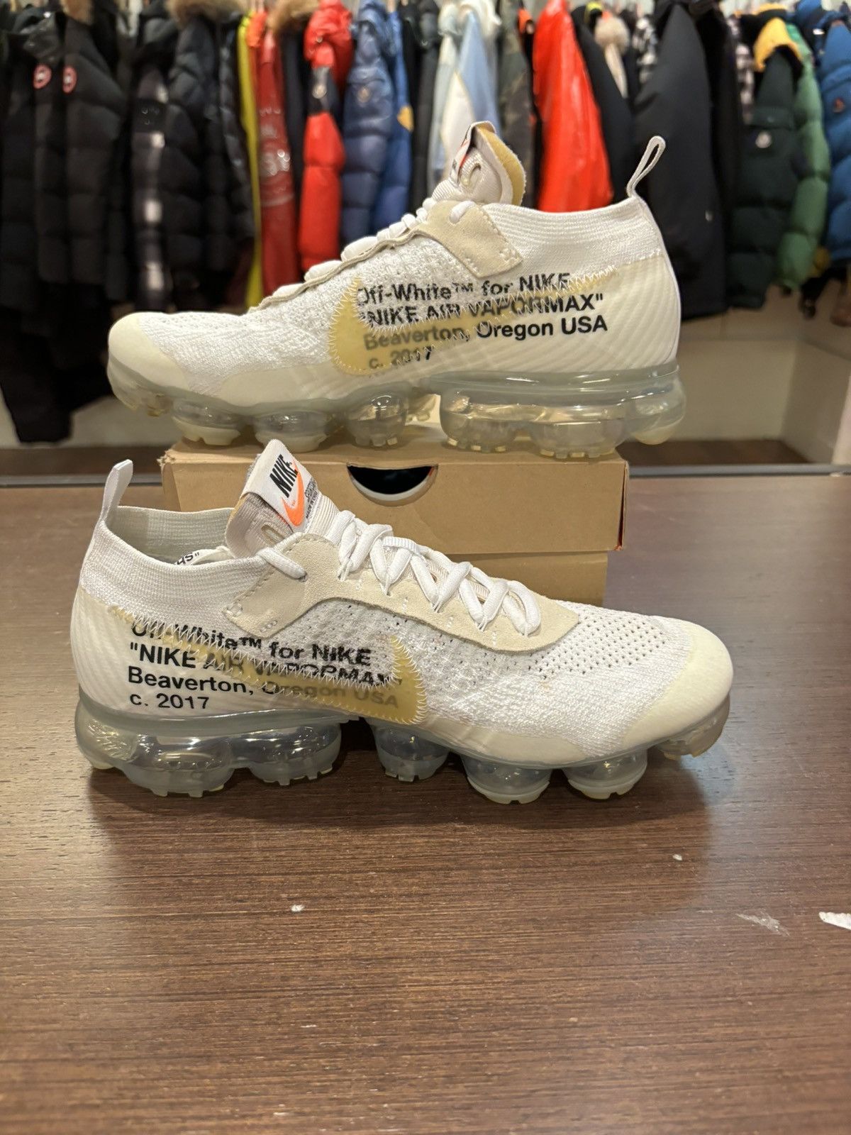 Nike × Off-White Nike Air Vapormax x Off-White ‘White’ Size US 8 / EU 41 - 3 Thumbnail