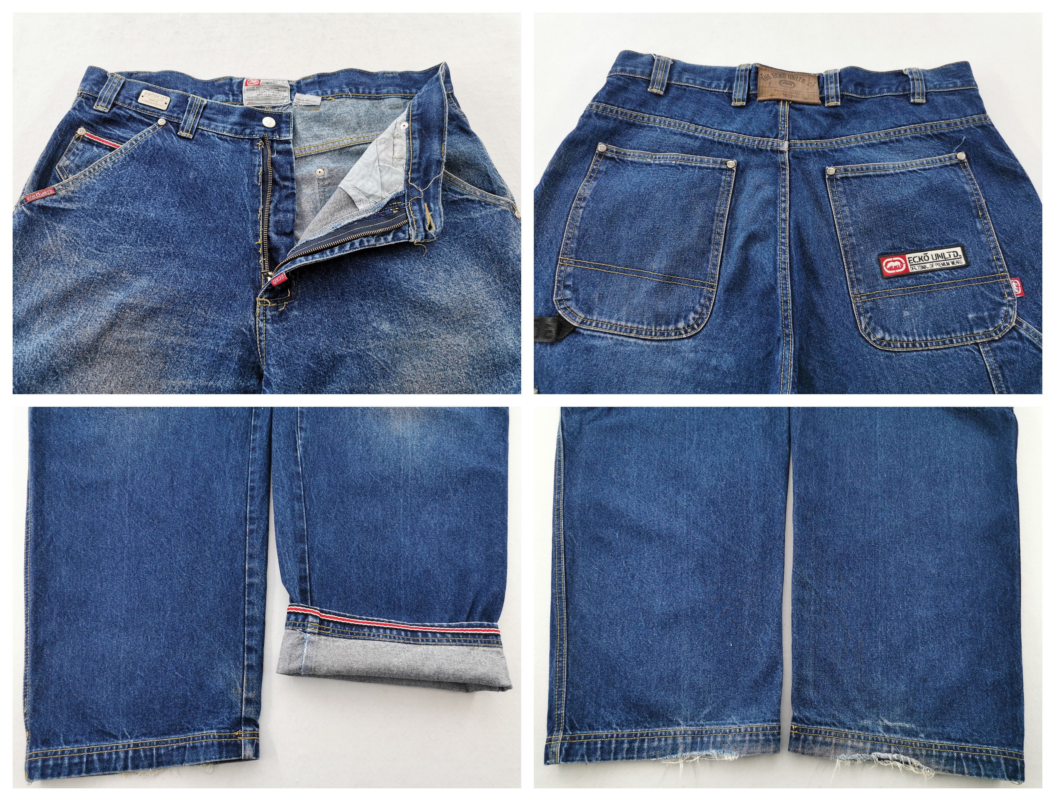 Ecko Unltd. Distressed Ecko Unltd Baggy Carpenter Denim Jeans Size 36 Size US 36 / EU 52 - 12 Thumbnail