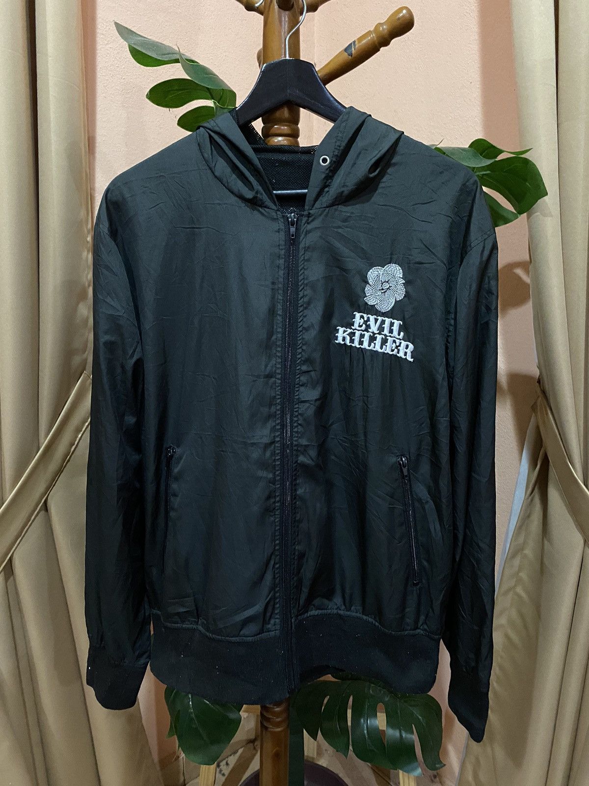 Japanese Brand Evil Killer Hooded Jacket - “Divine Retribution” Graphic Size US M / EU 48-50 / 2 - 1 Thumbnail