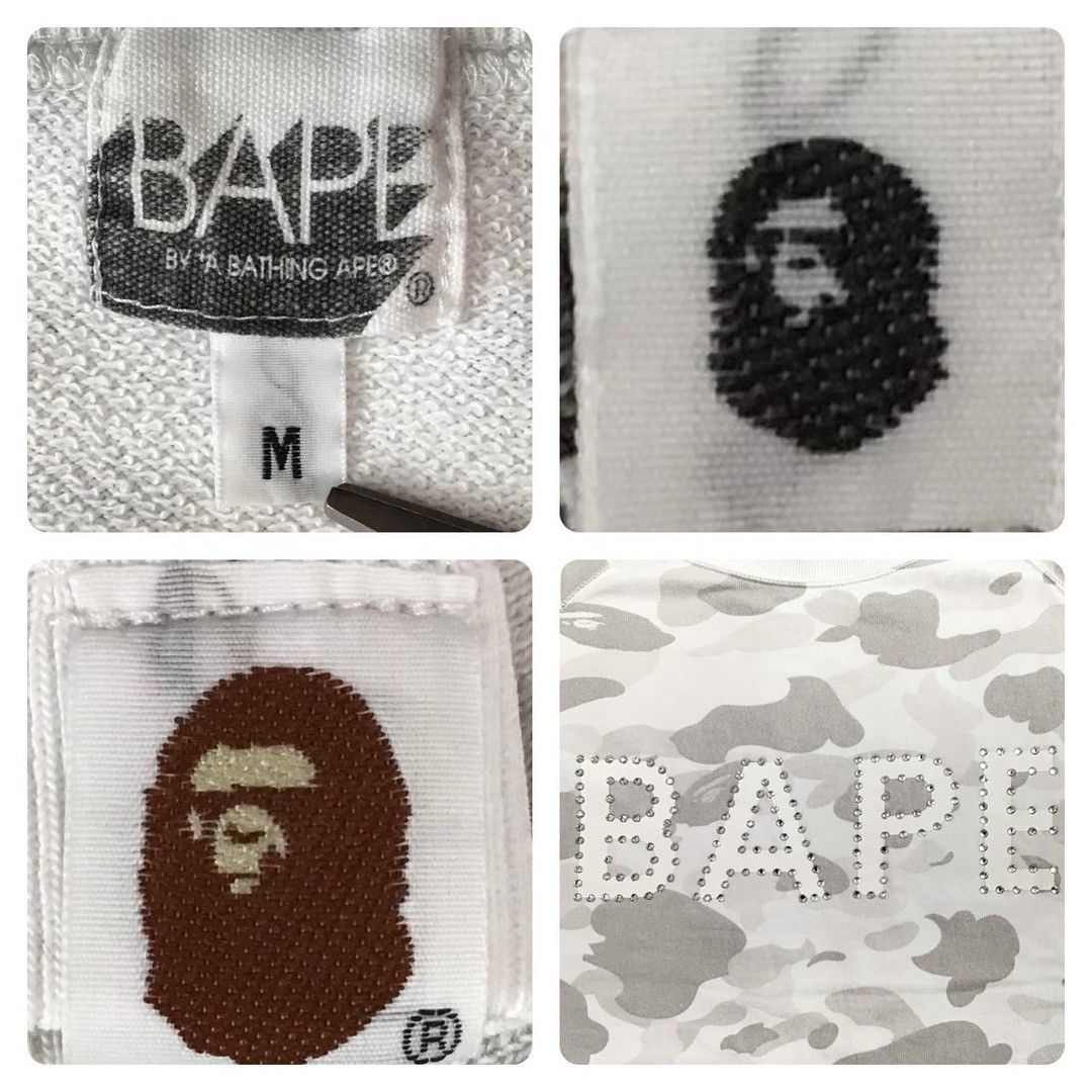 Bape × Swarovski BAPE × Swarovski sweat shirt white camo a bathing ape NIGO Size US M / EU 48-50 / 2 - 7 Thumbnail